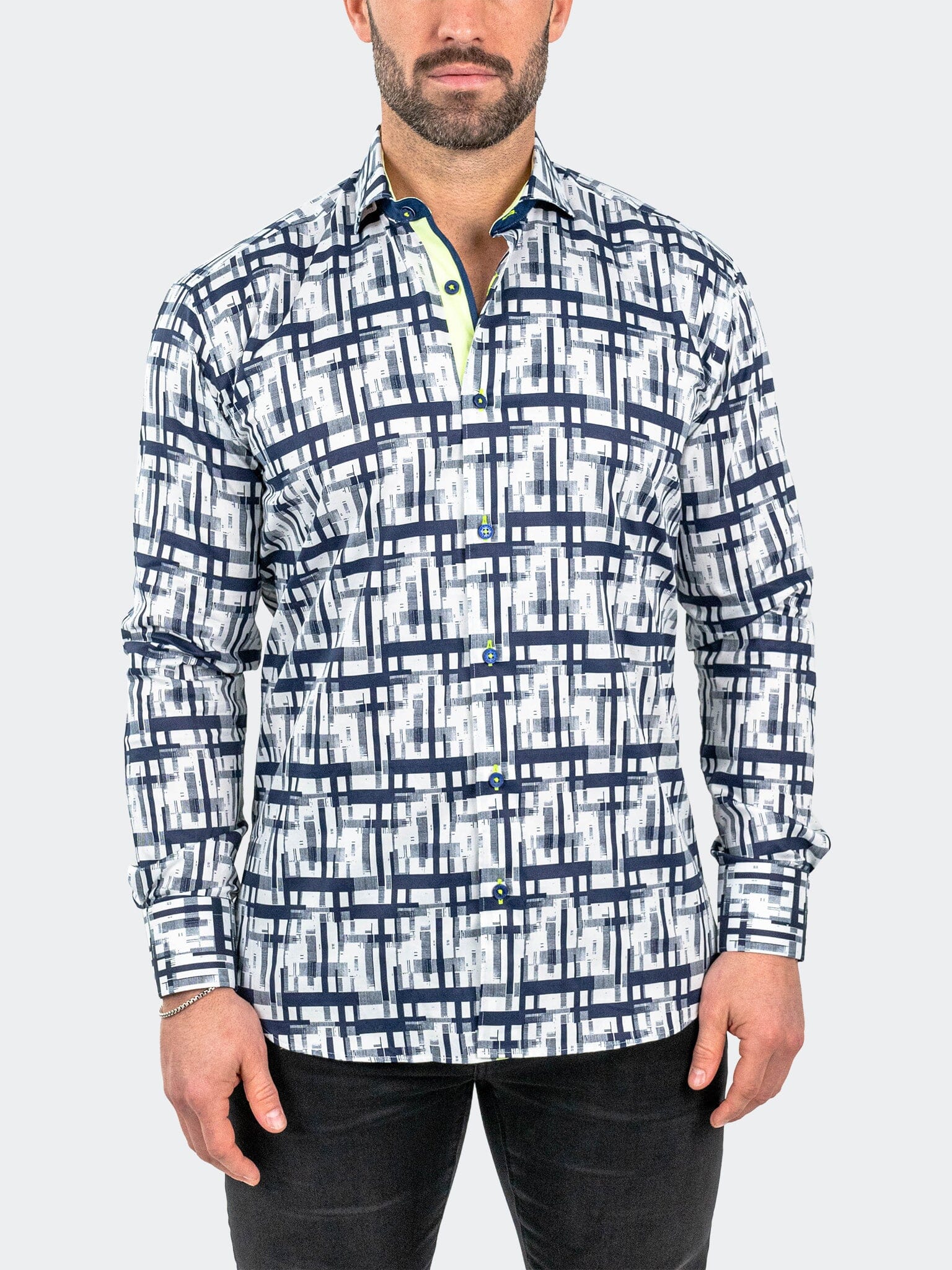 Eins LinearCanvas White Shirt