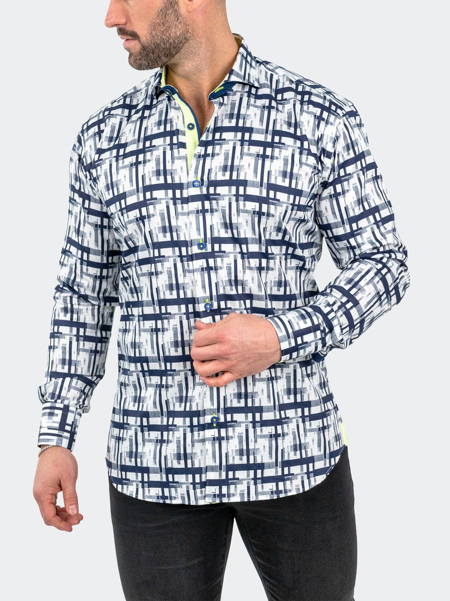 Eins LinearCanvas White Shirt