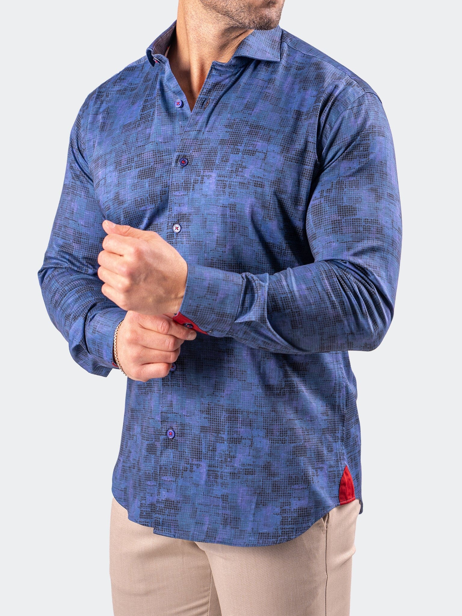 Eins Resistance Block Blue Shirt