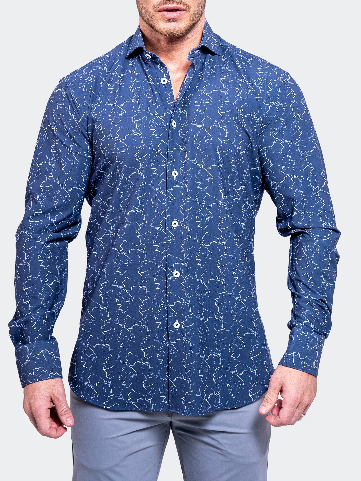 Eins Resistance Stretch3301 Blue