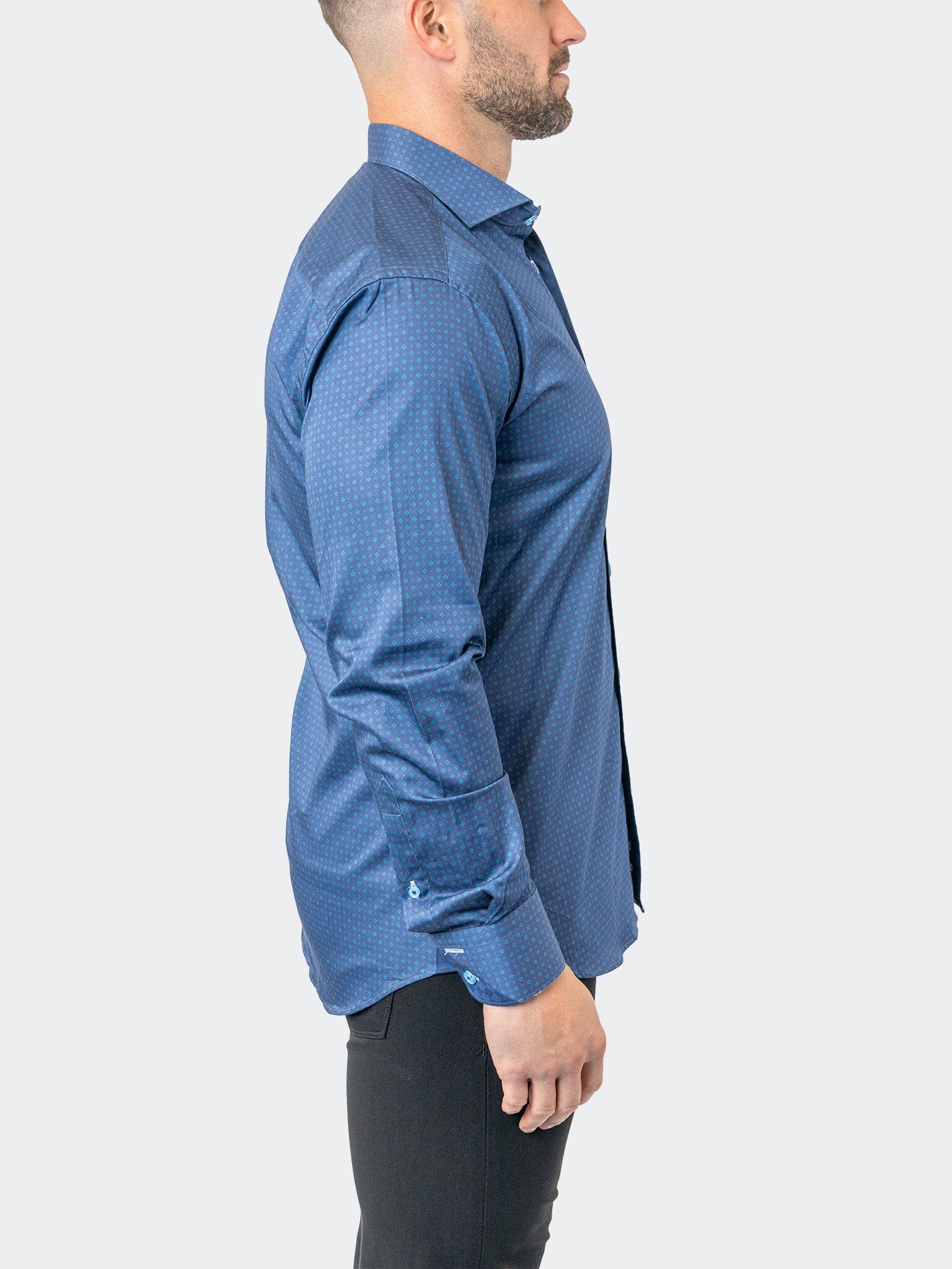 Eins StretchStamped01 Blue
