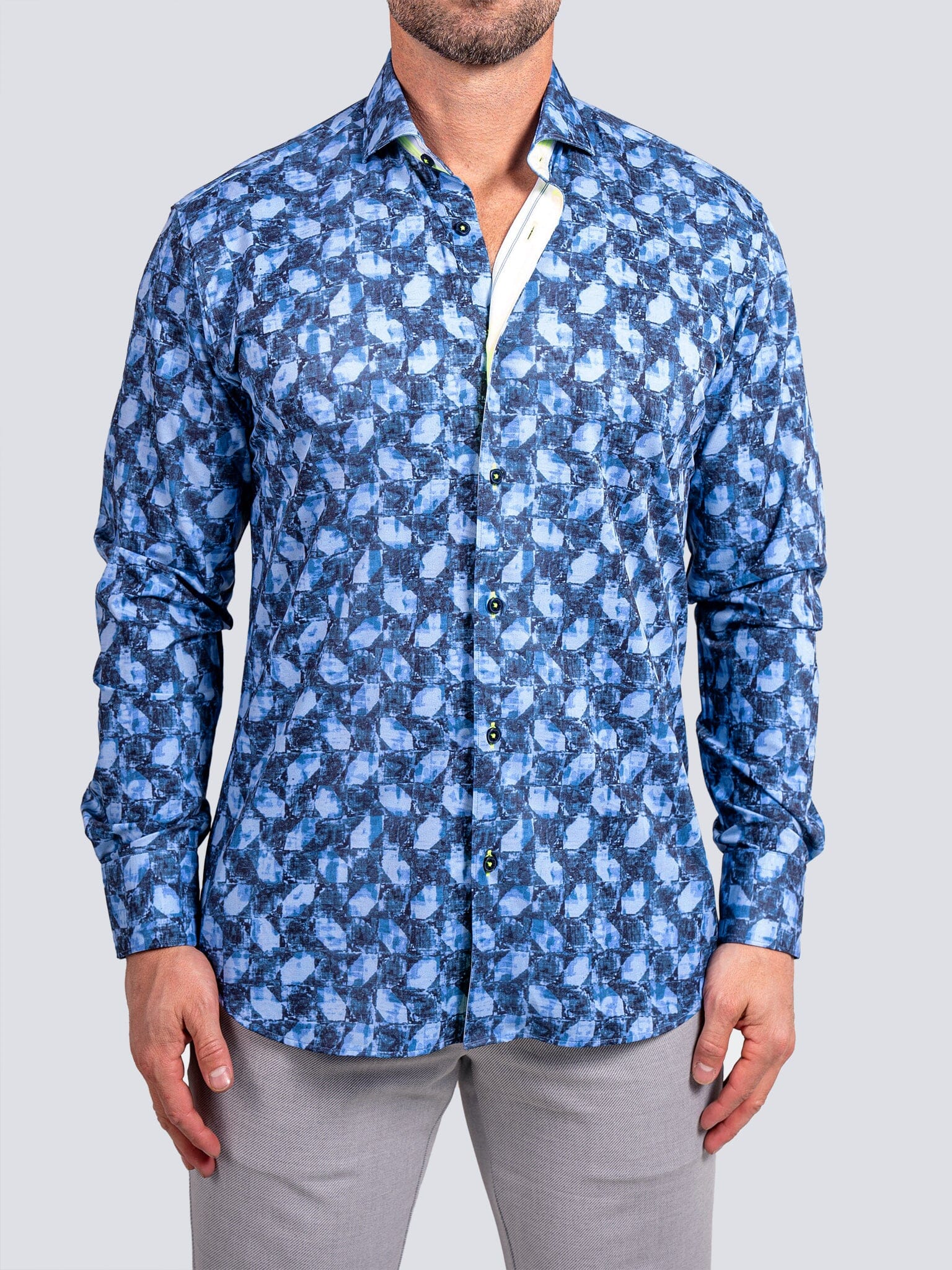 Eins Stretch Paisley Shirt