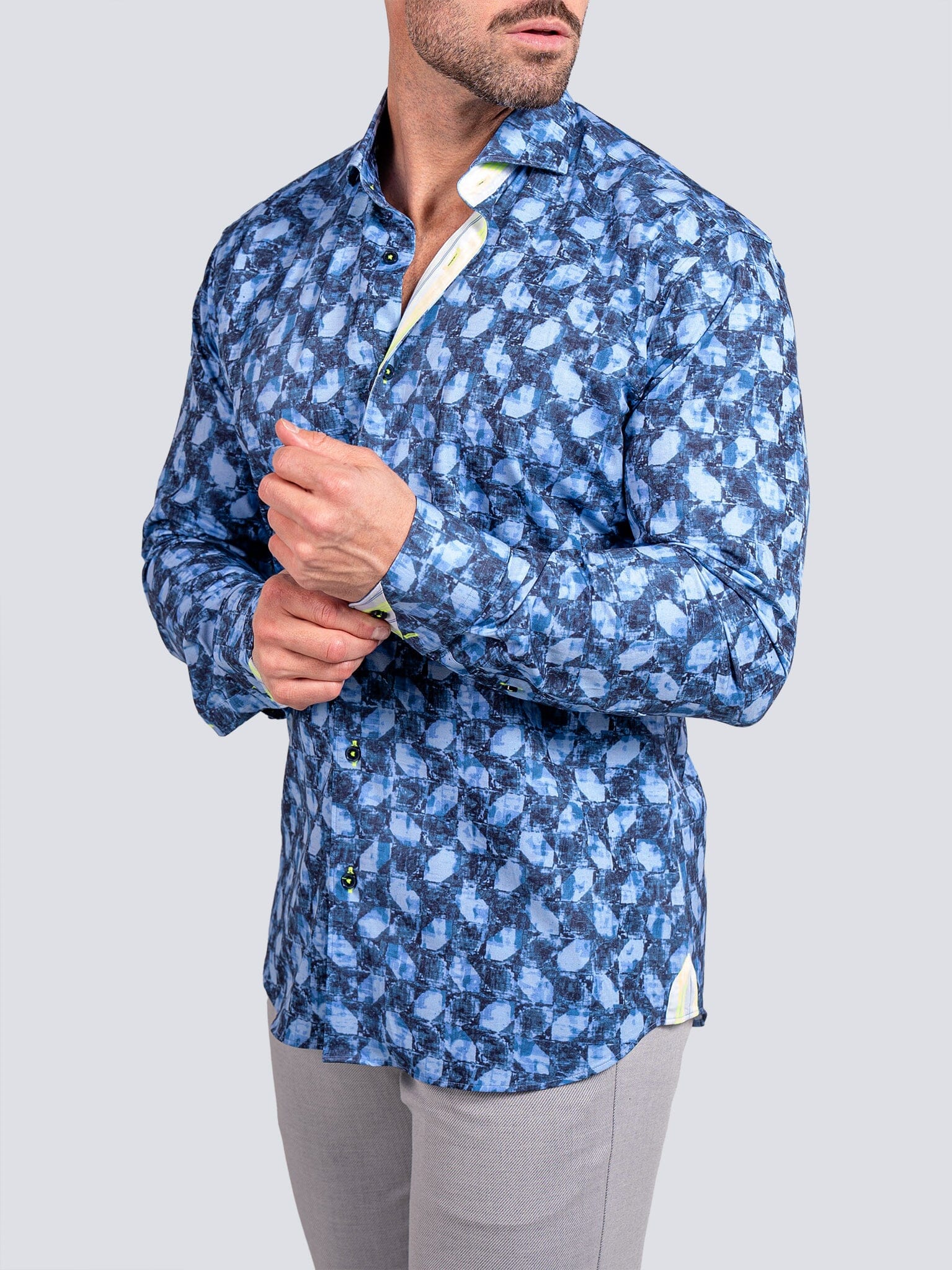 Eins Stretch Paisley Shirt