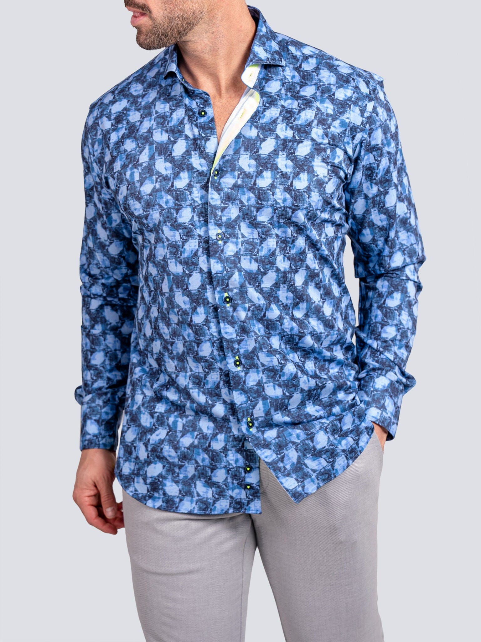 Eins Stretch Paisley Shirt