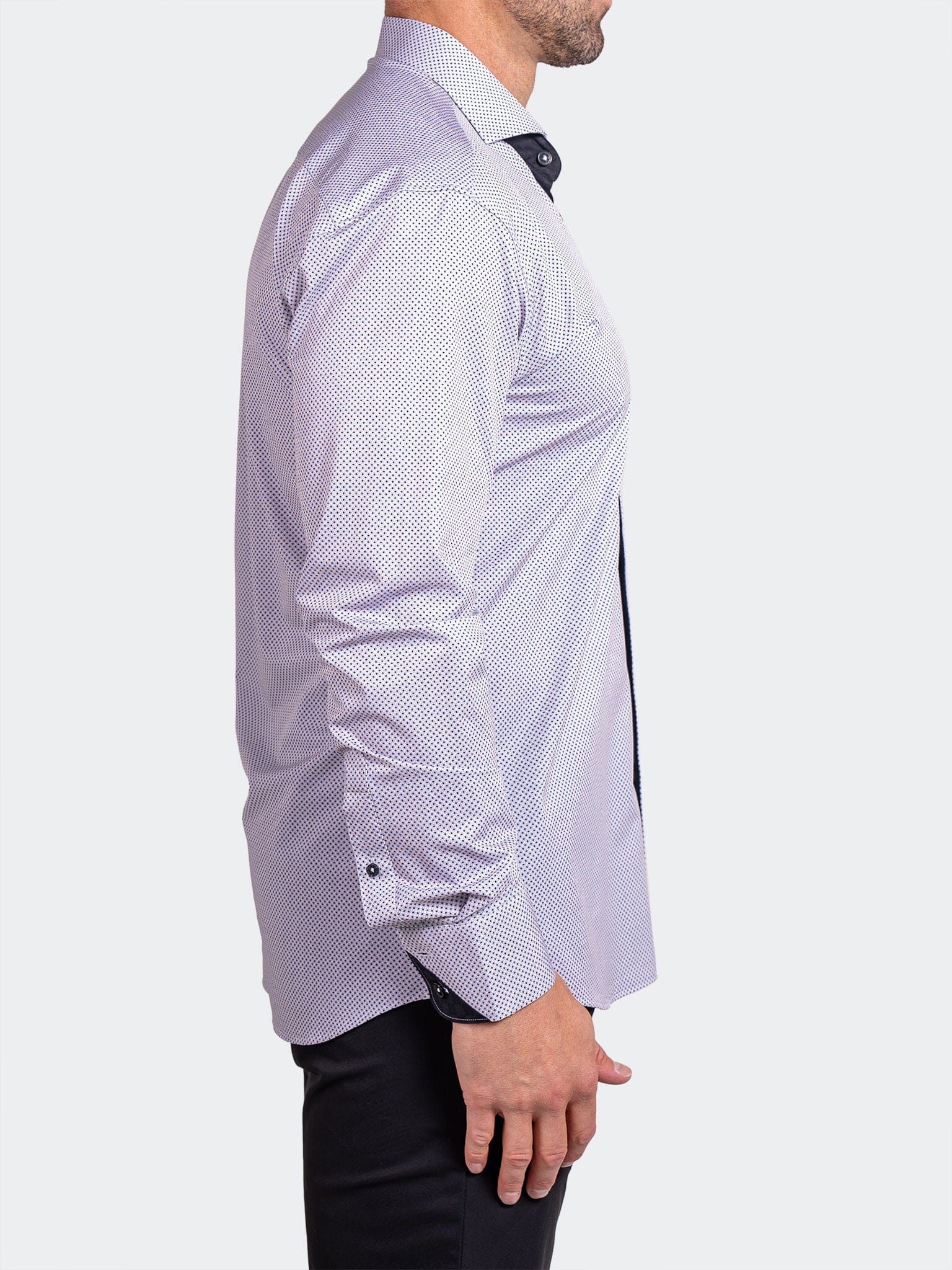 Eins Ascension Lilac Dot Shirt
