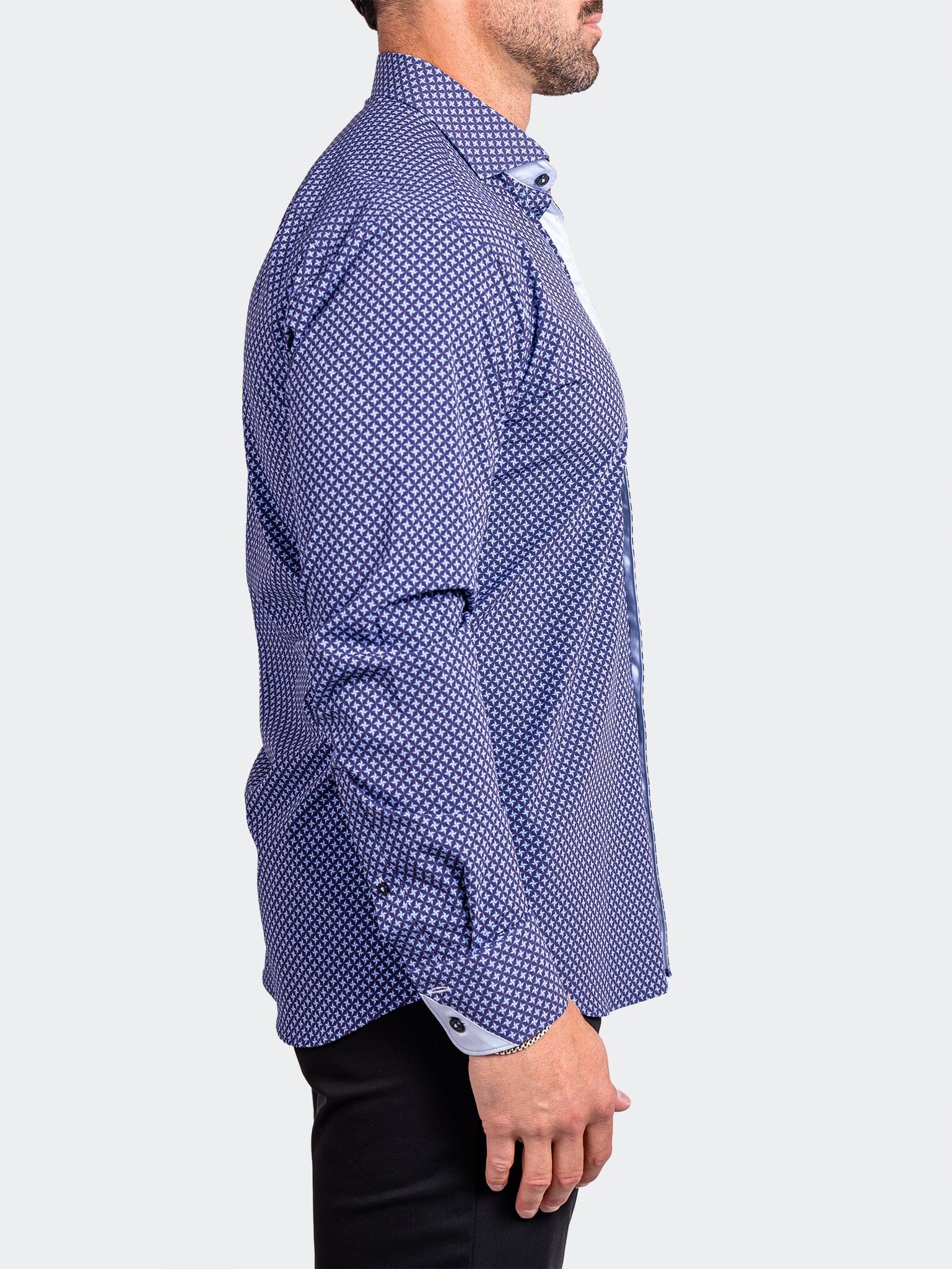 Stretch Ascension Blue Shirt