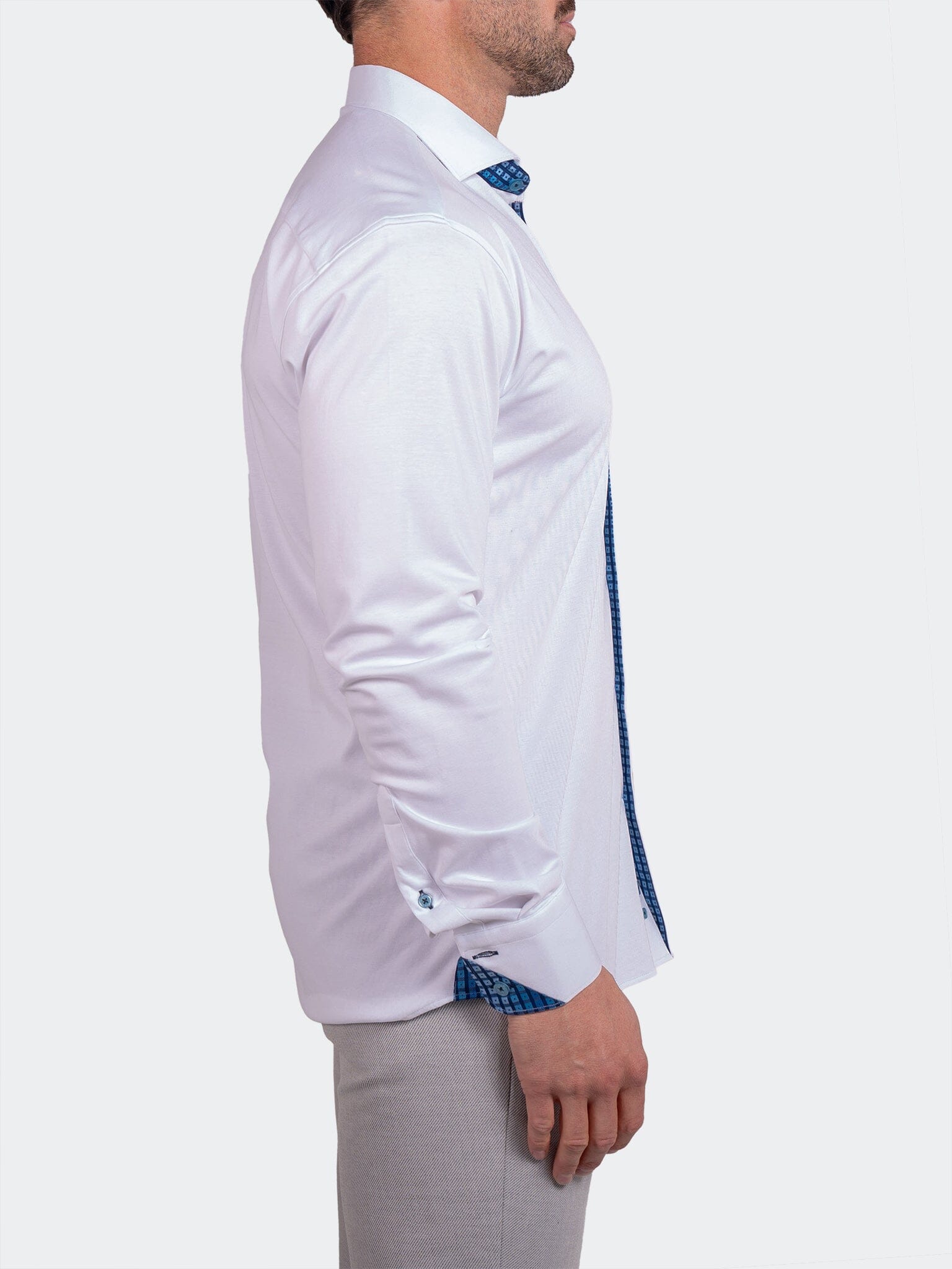 Stretch Ascension White Shirt