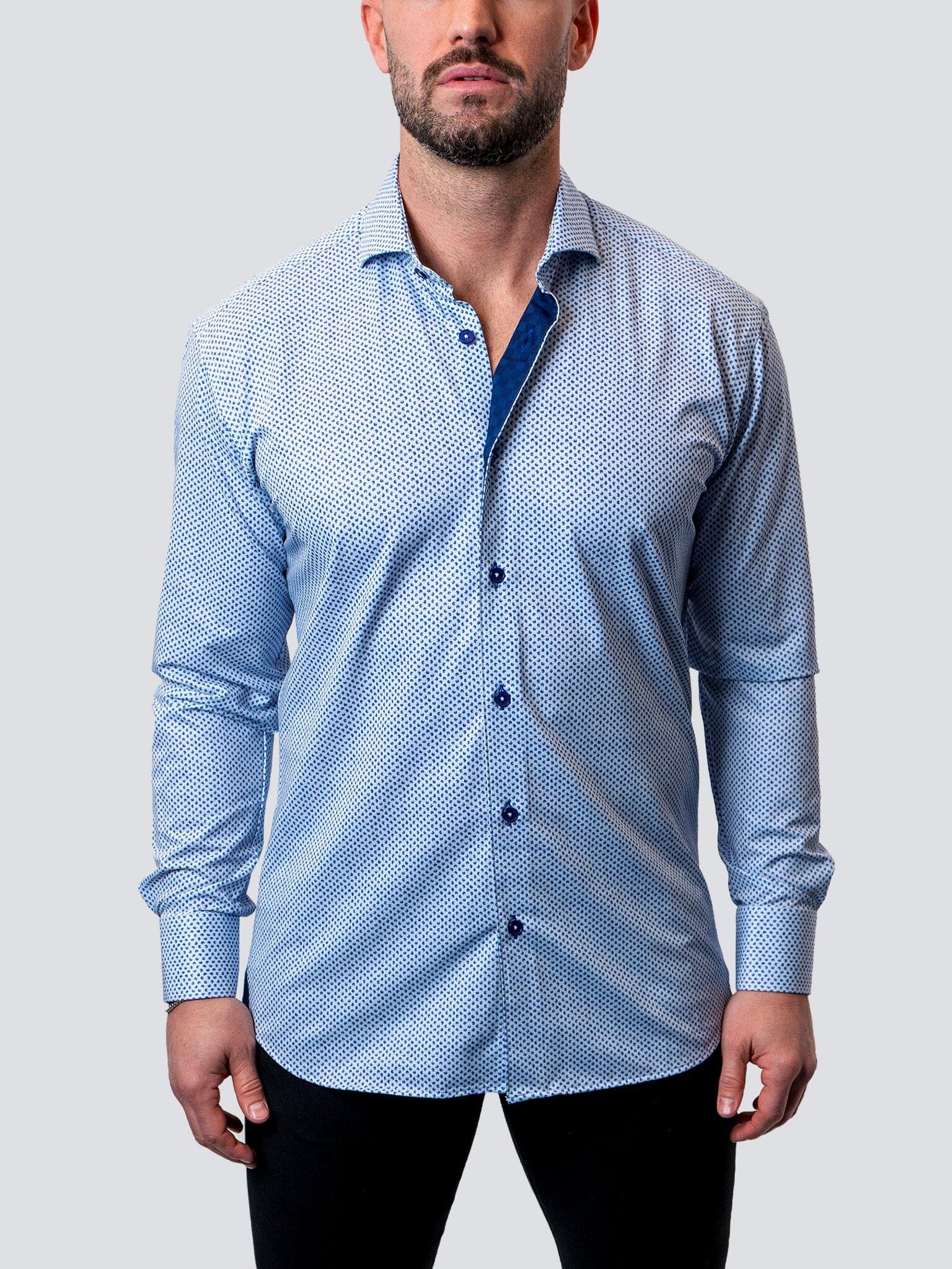 Eins Stretch Dots Blue