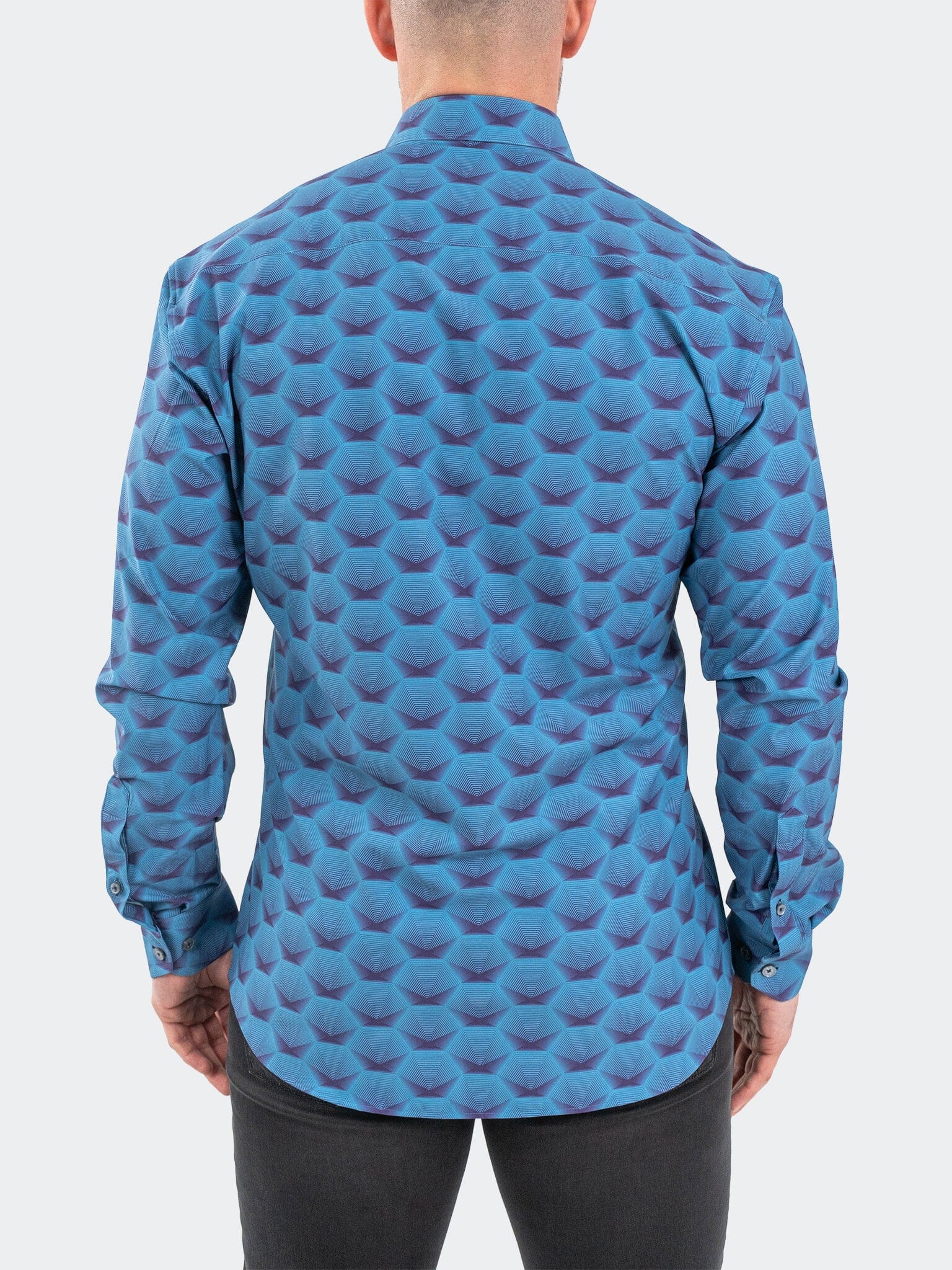 Eins StretchHorizon Blue Shirt