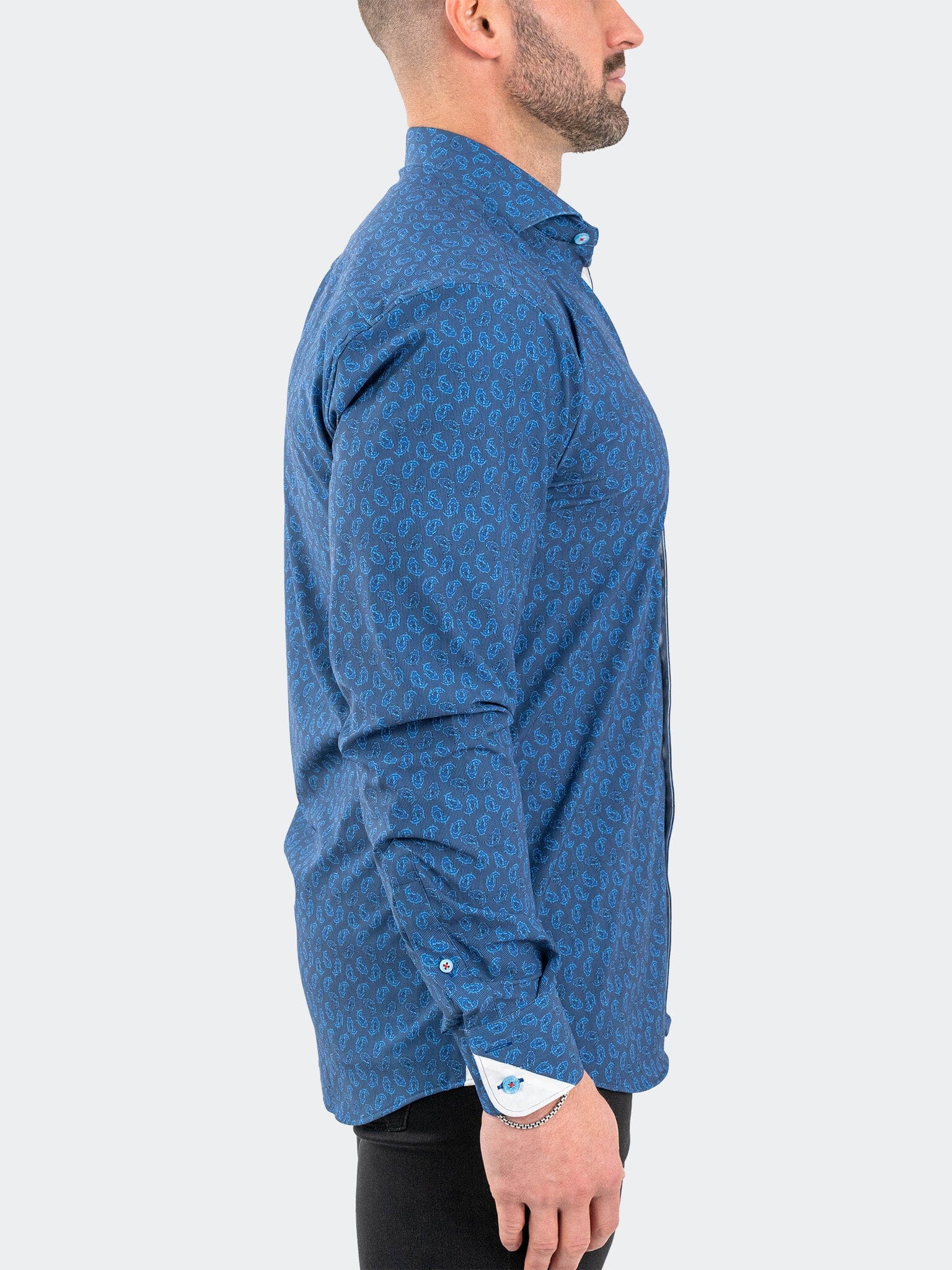 Eins StretchOceanic Blue Shirt