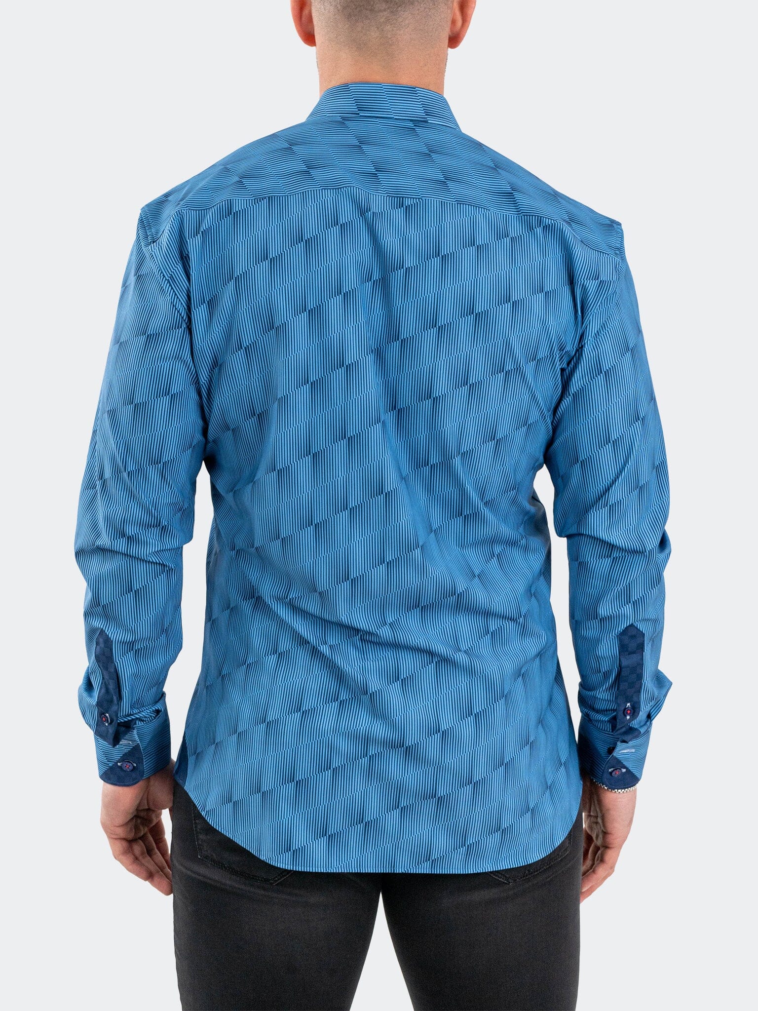 Eins StretchOptical Blue Shirt