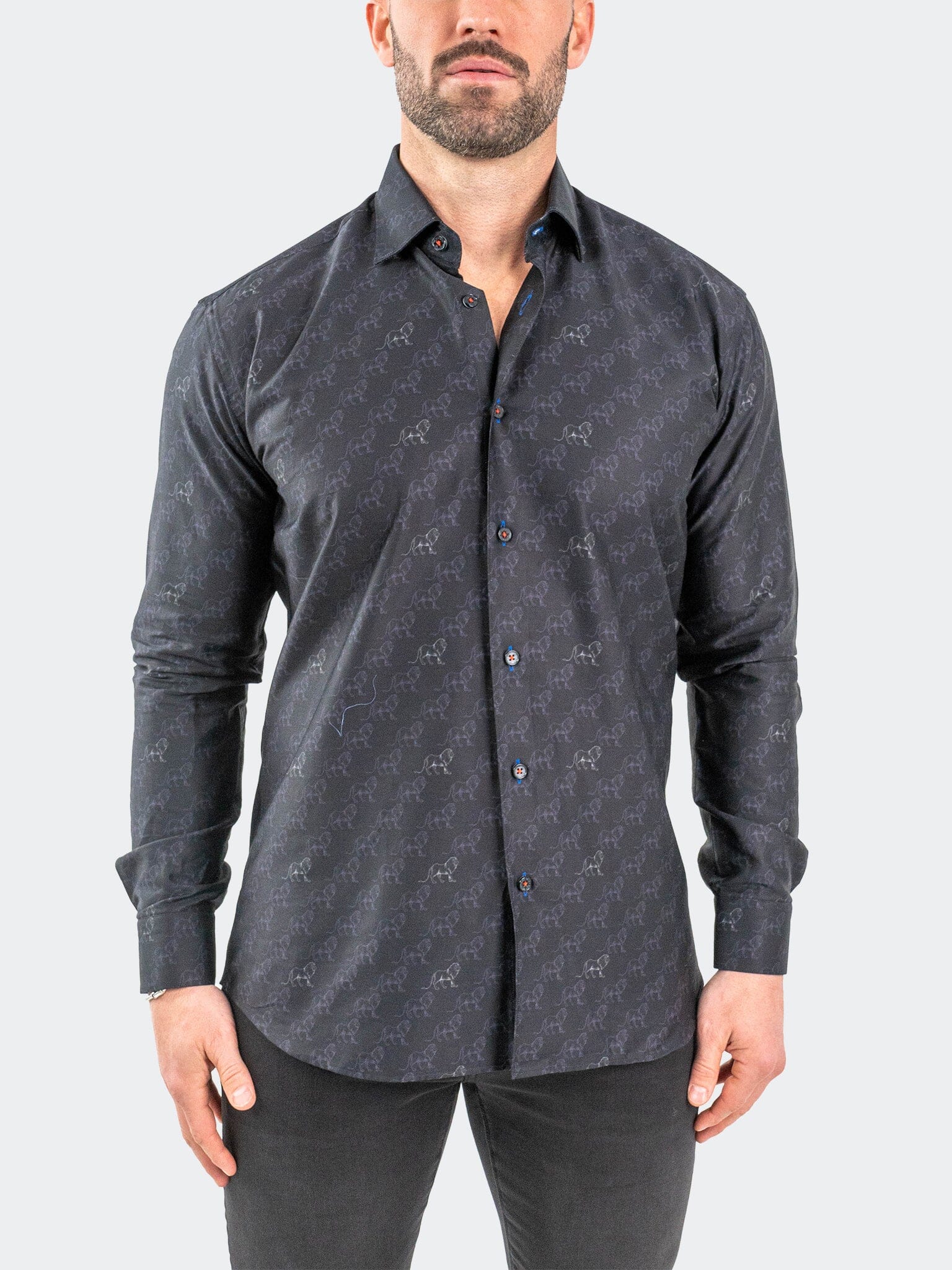 Eins StretchRepeatLion56 Black