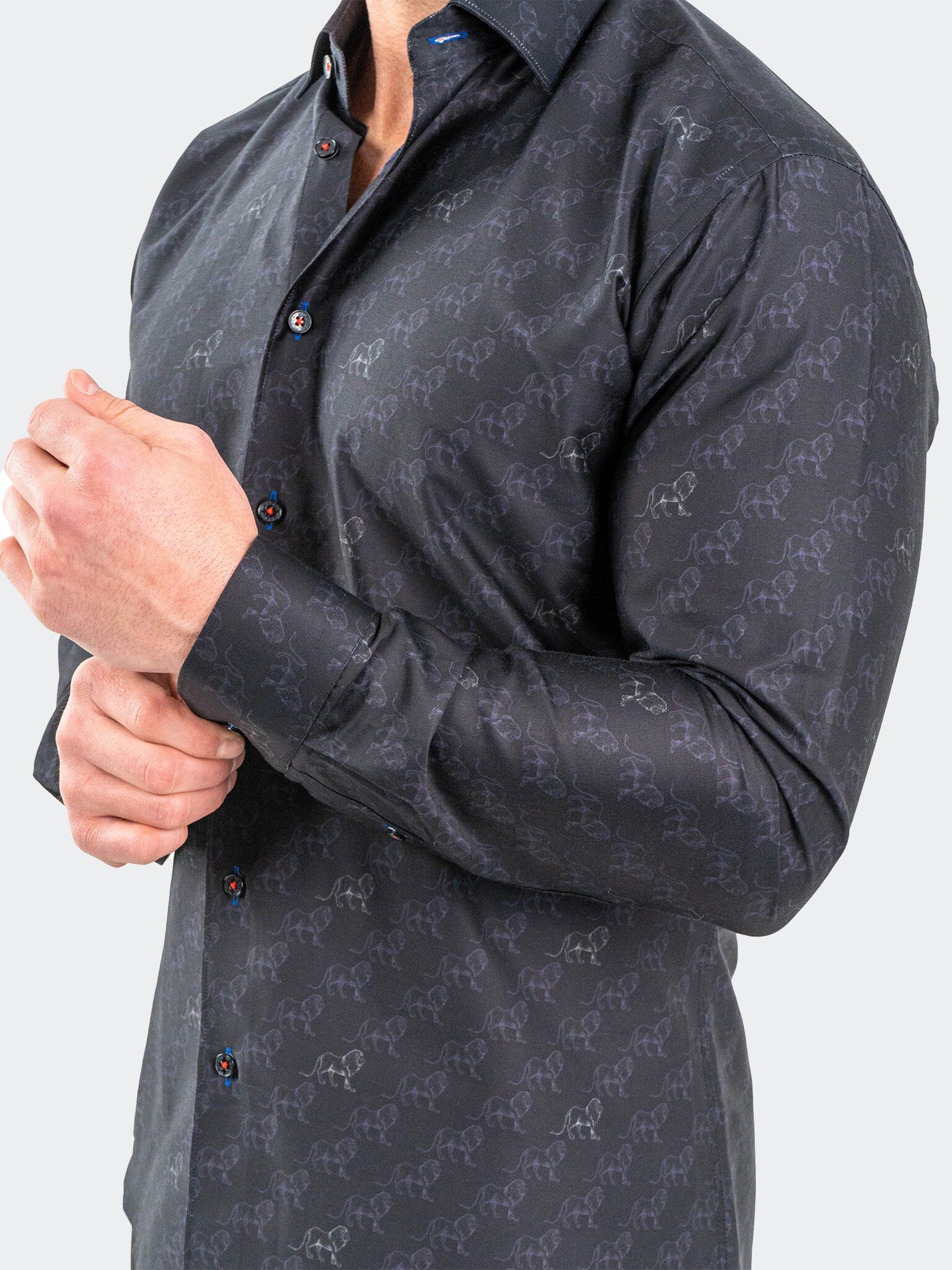 Eins StretchRepeatLion56 Black