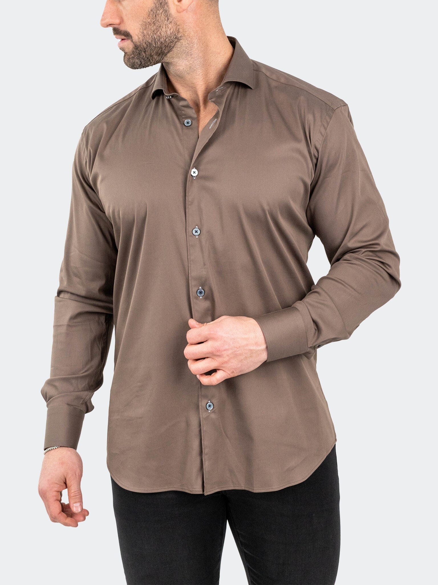Eins StretchSolid18 Brown