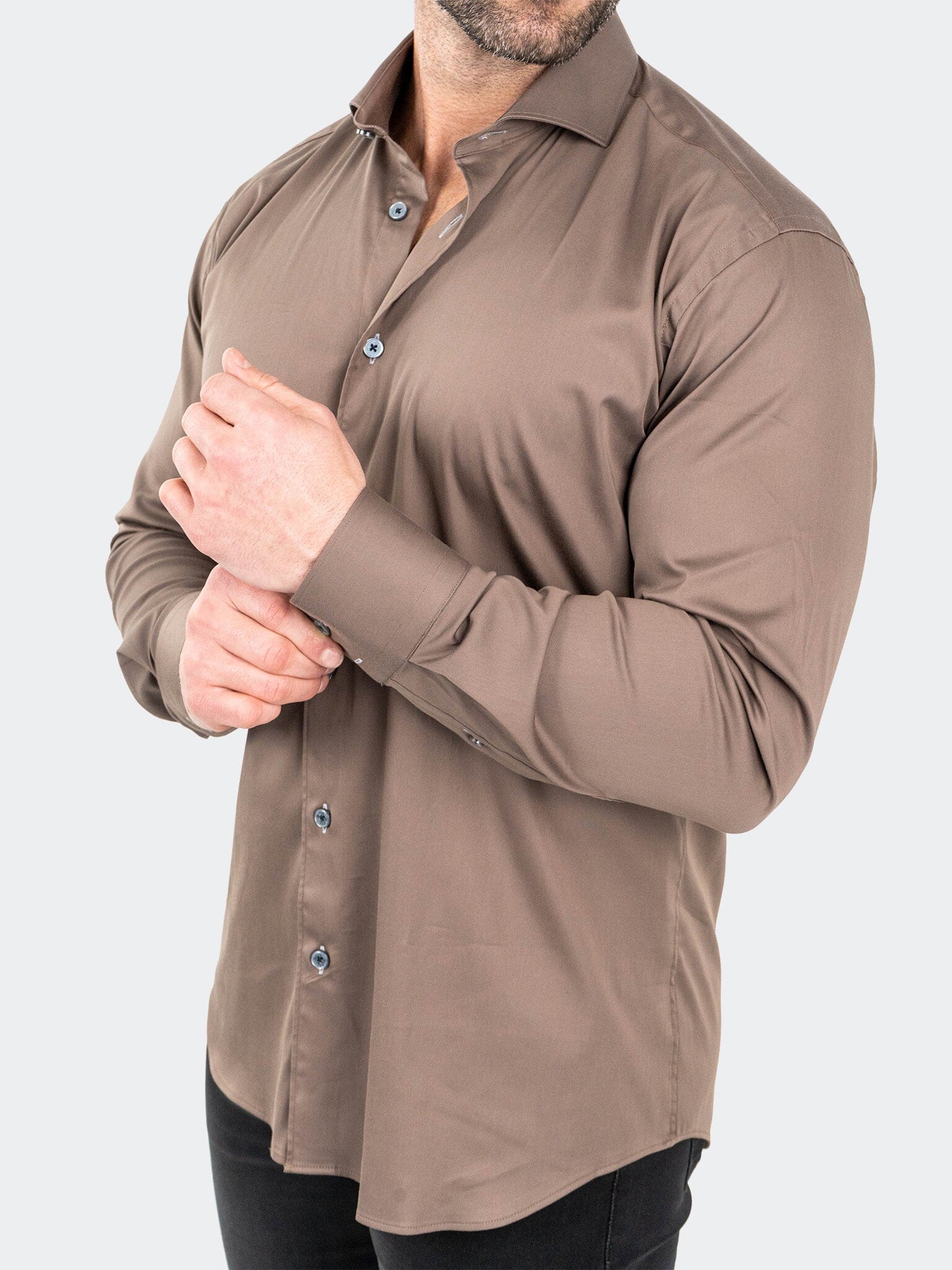 Eins StretchSolid18 Brown