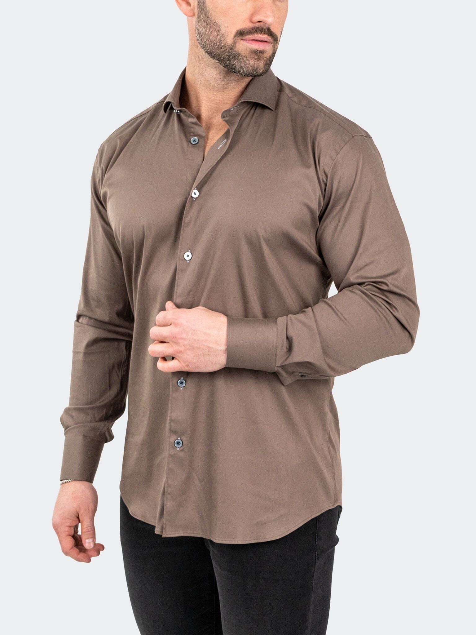 Eins StretchSolid18 Brown
