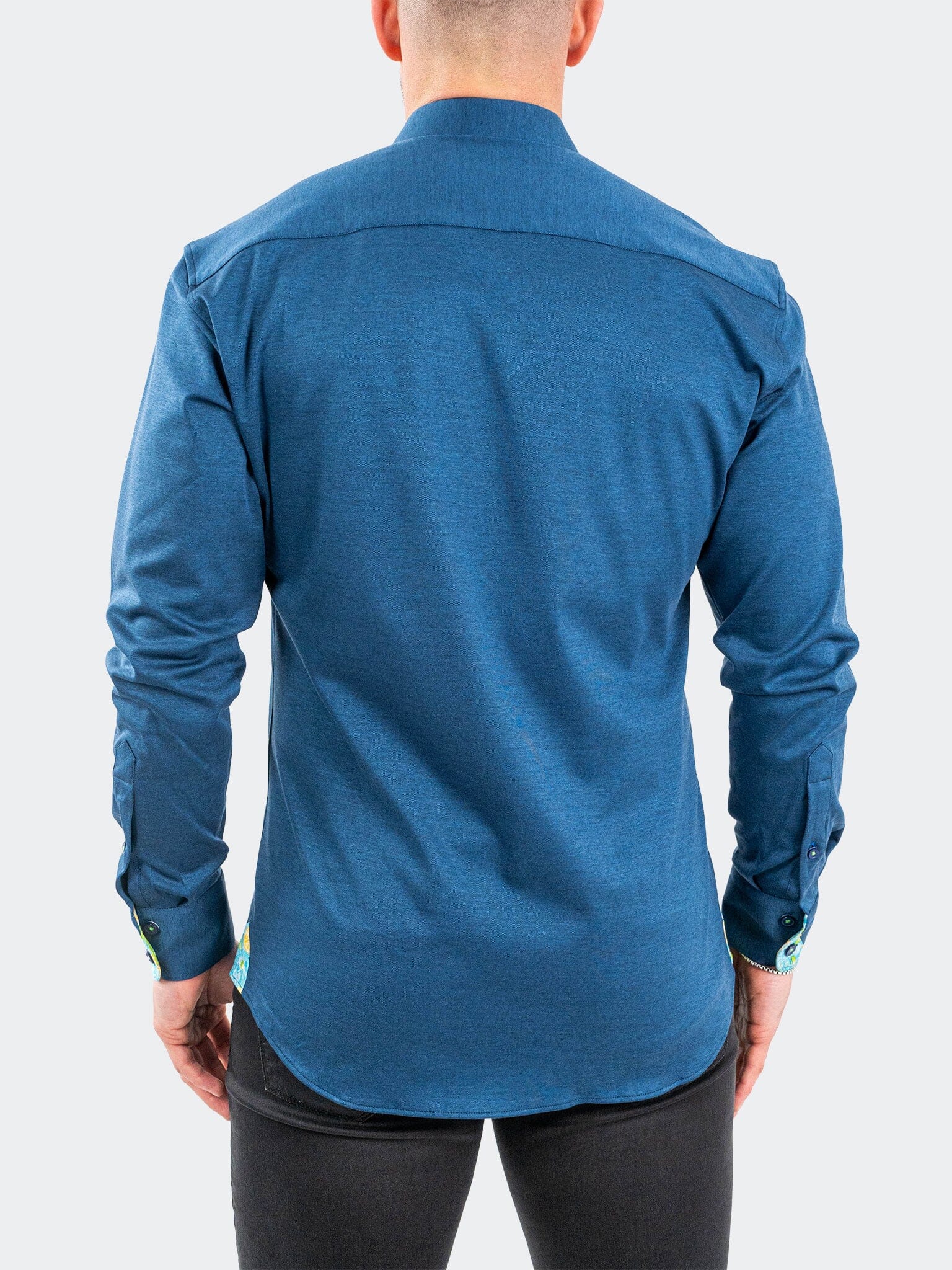 Eins StretchSolidLemon Navy
