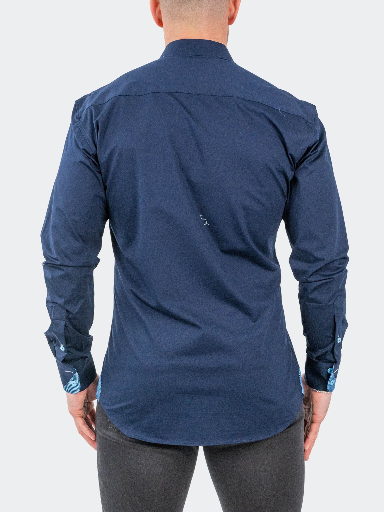 Eins StretchOptical Navy Shirt