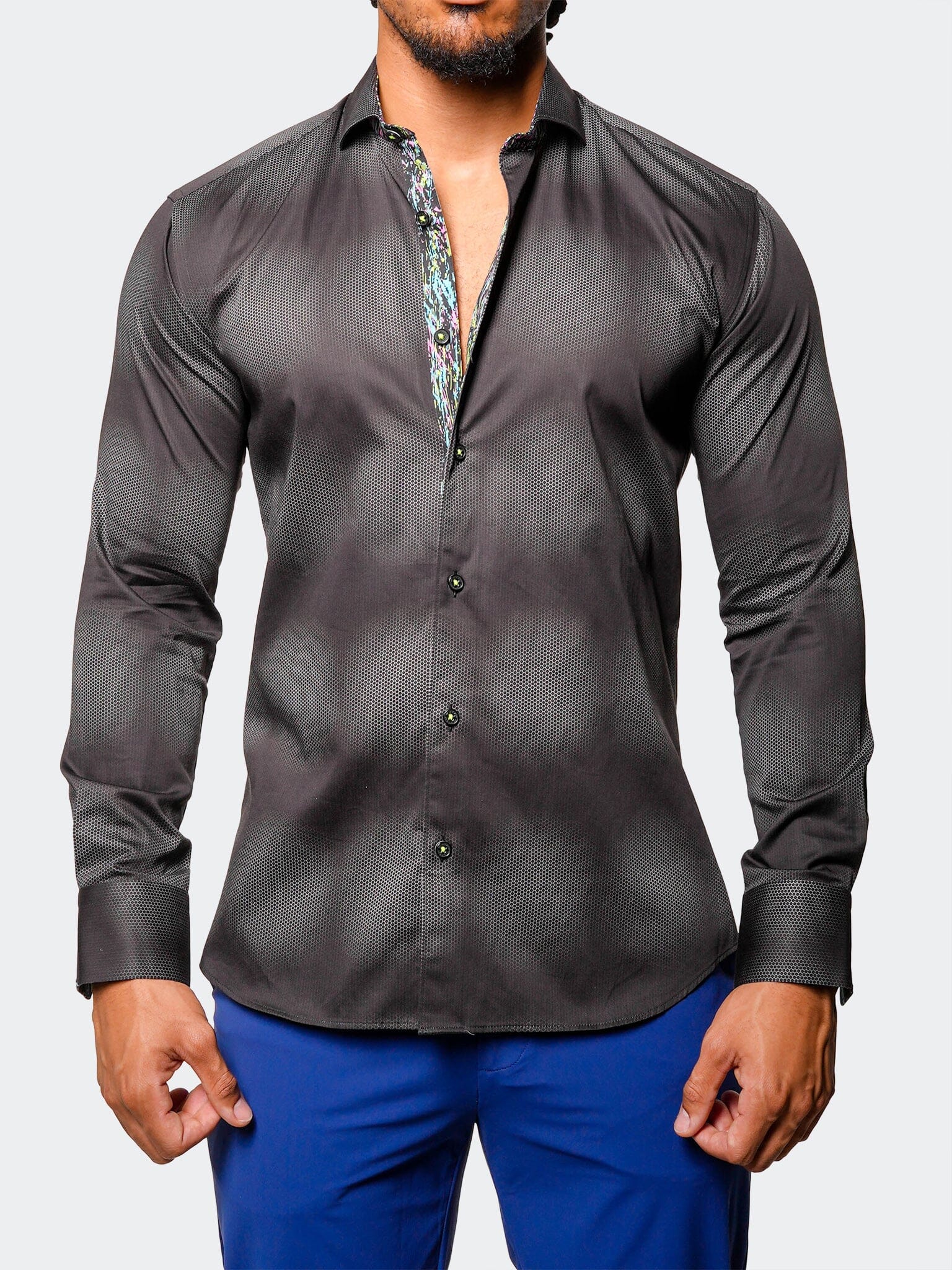 Eins TulleEffect Black Shirt