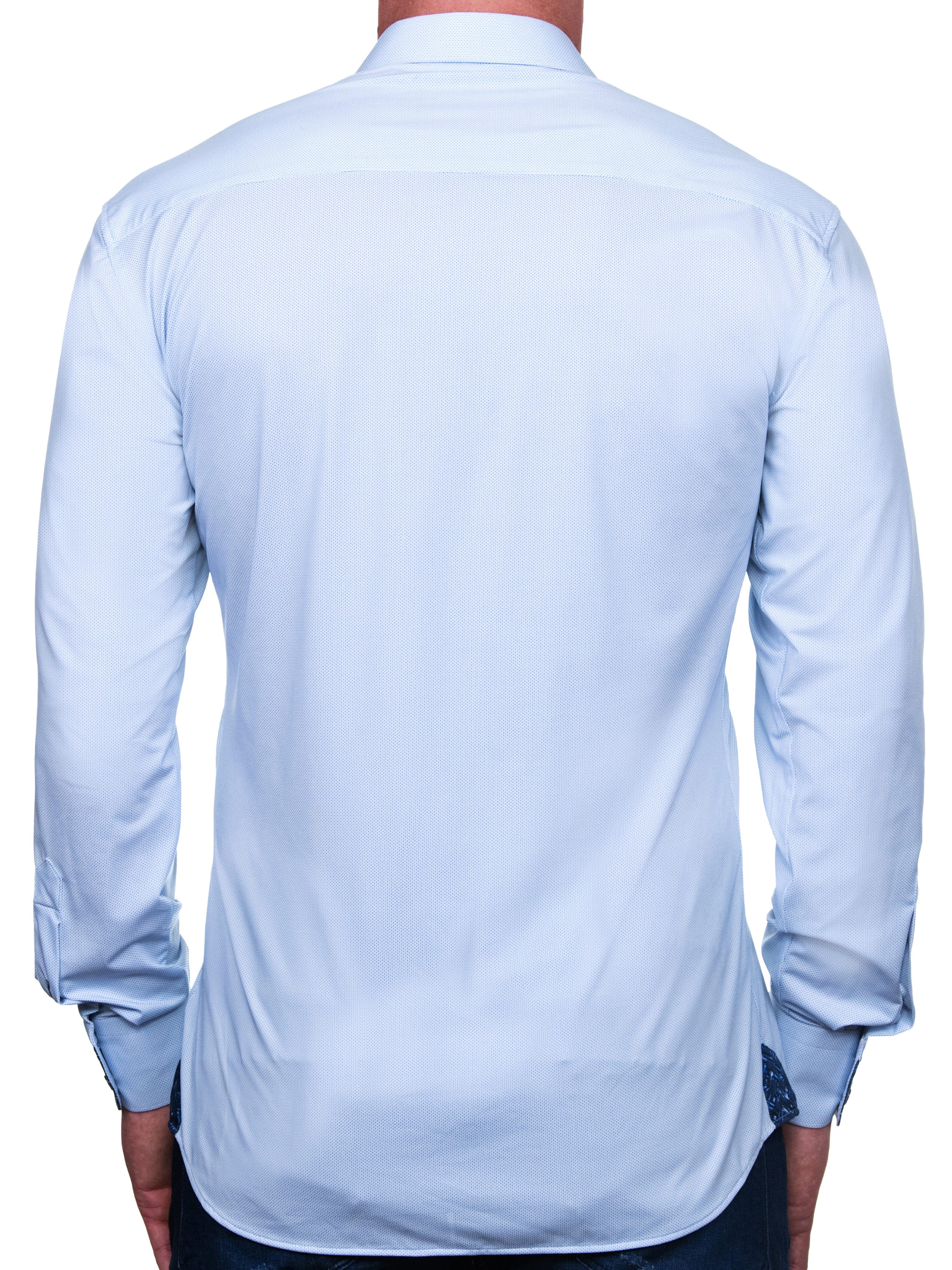 Eins Perforated Blue