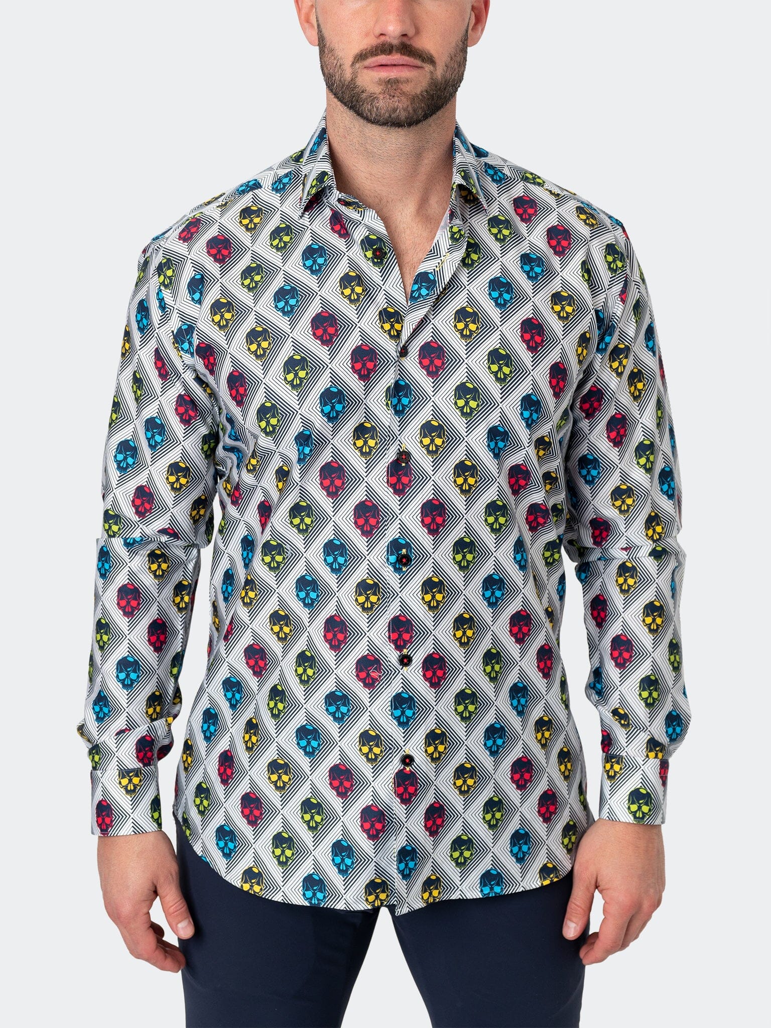 Fibonacci AlienSkull White