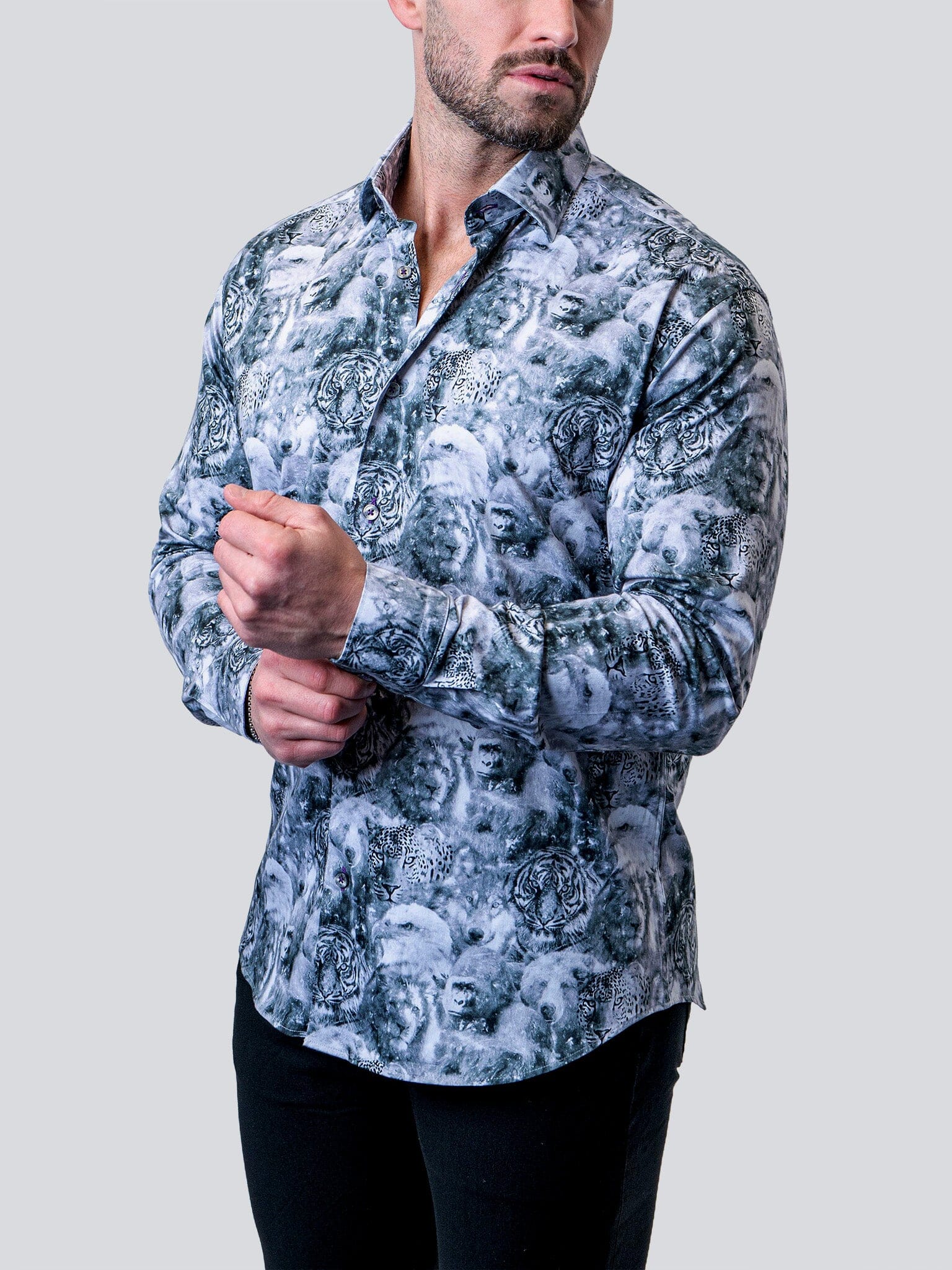 Fibonacci Animal Vintage Grey