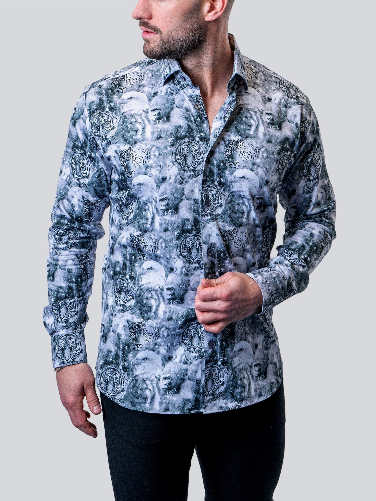 Fibonacci Animal Vintage Grey