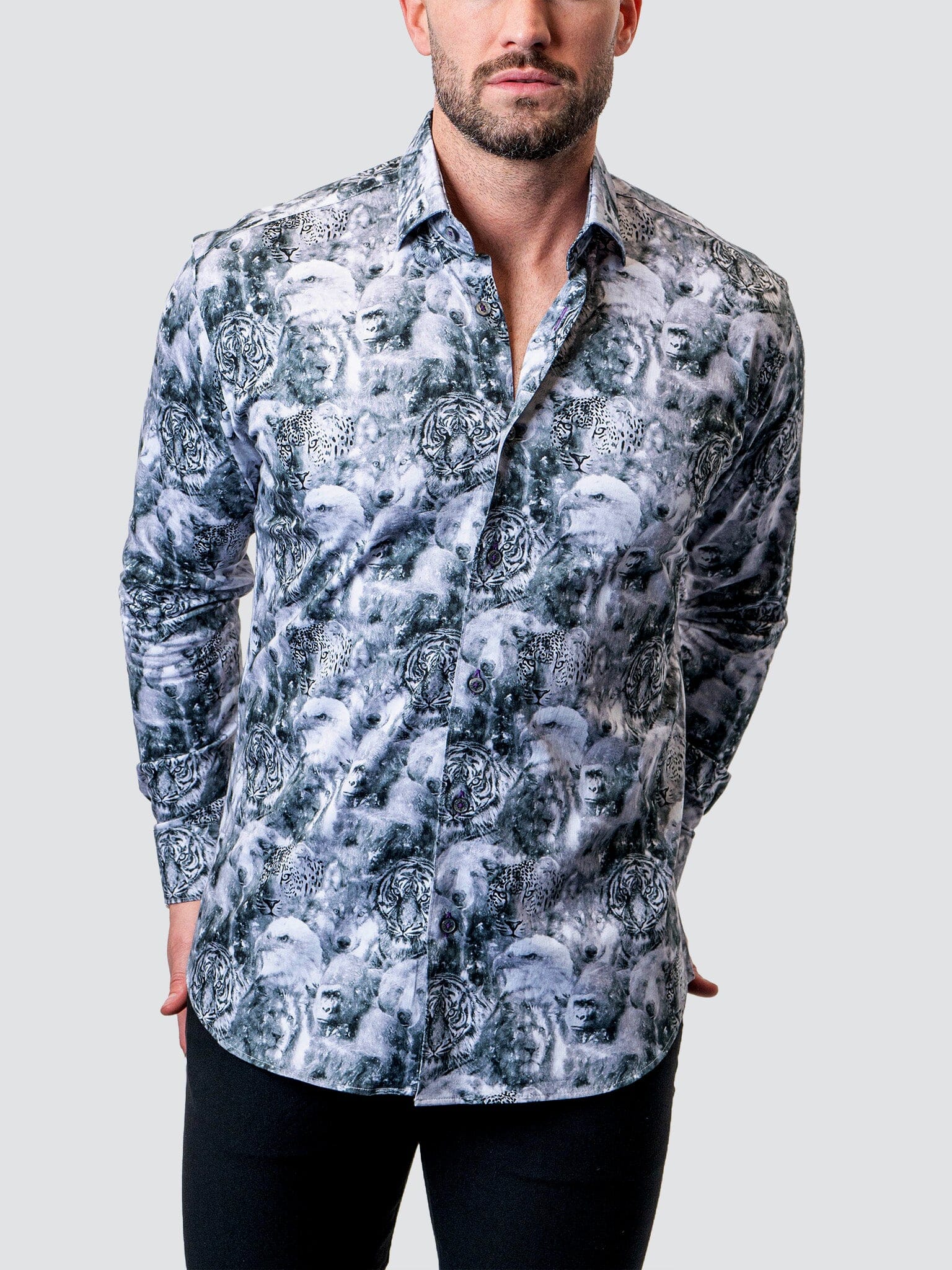 Fibonacci Animal Vintage Grey