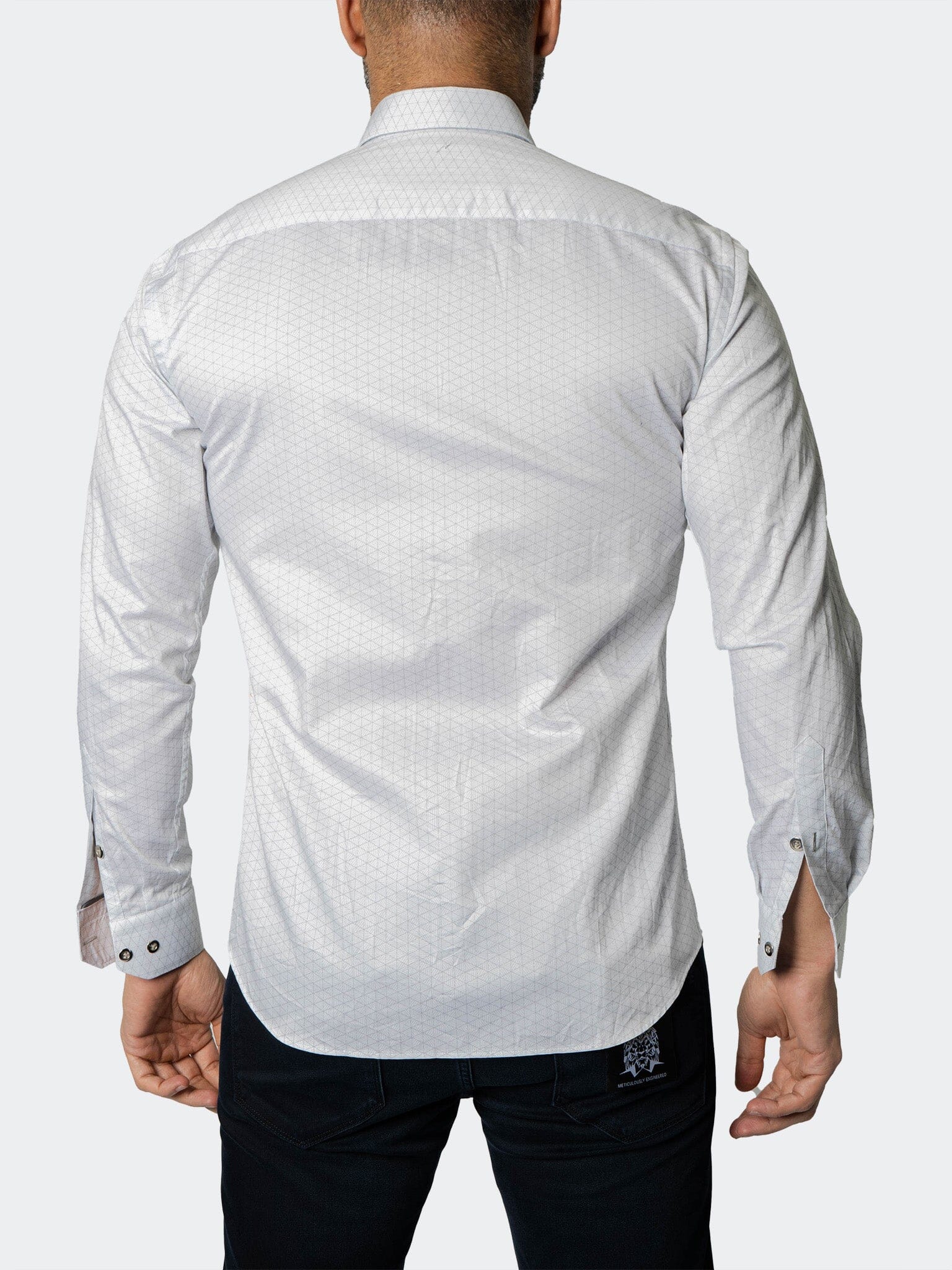 Fibonacci Arrow White