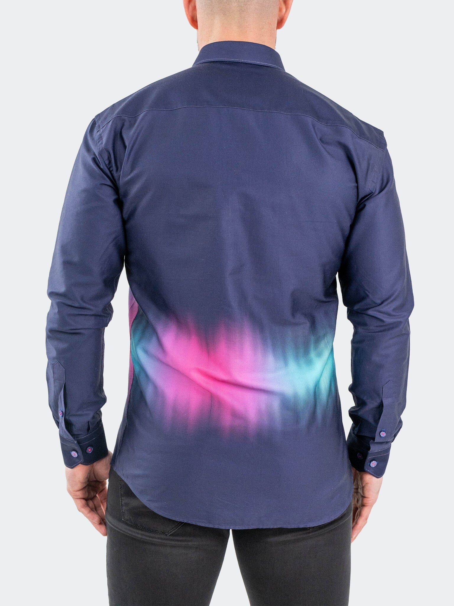 Fibonacci Aurora Purple Shirt