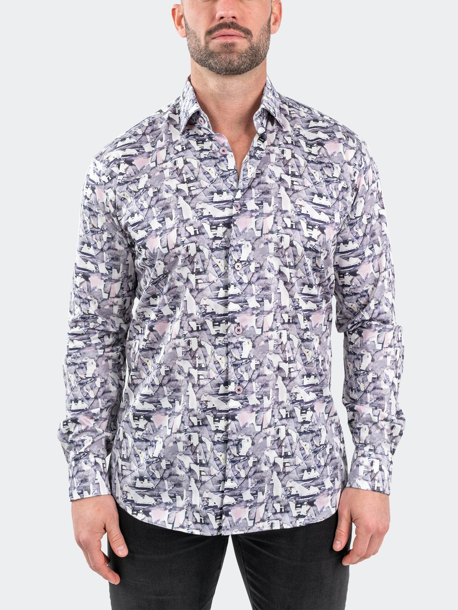 Fibonacci Birch White Shirt