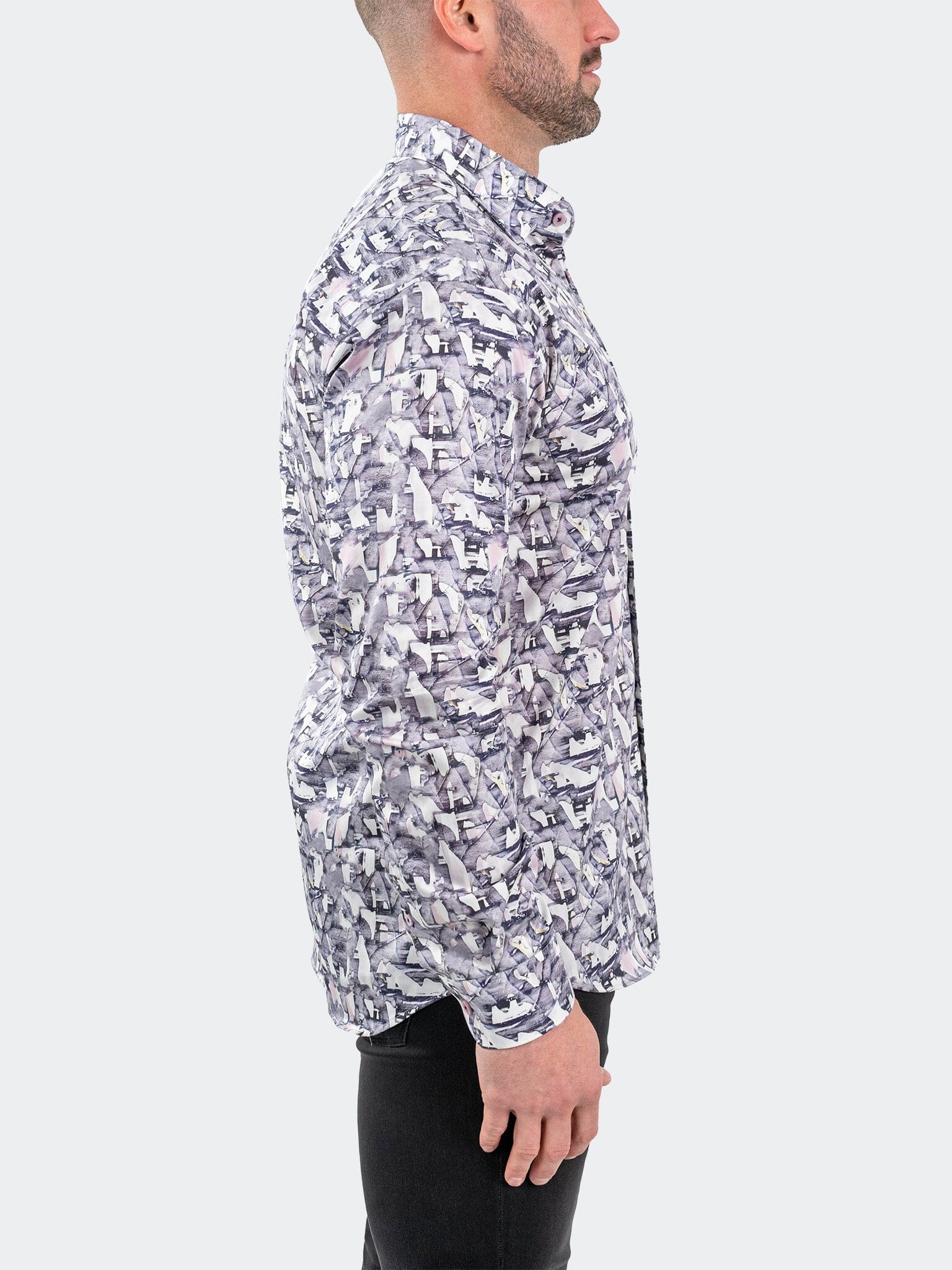Fibonacci Birch White Shirt