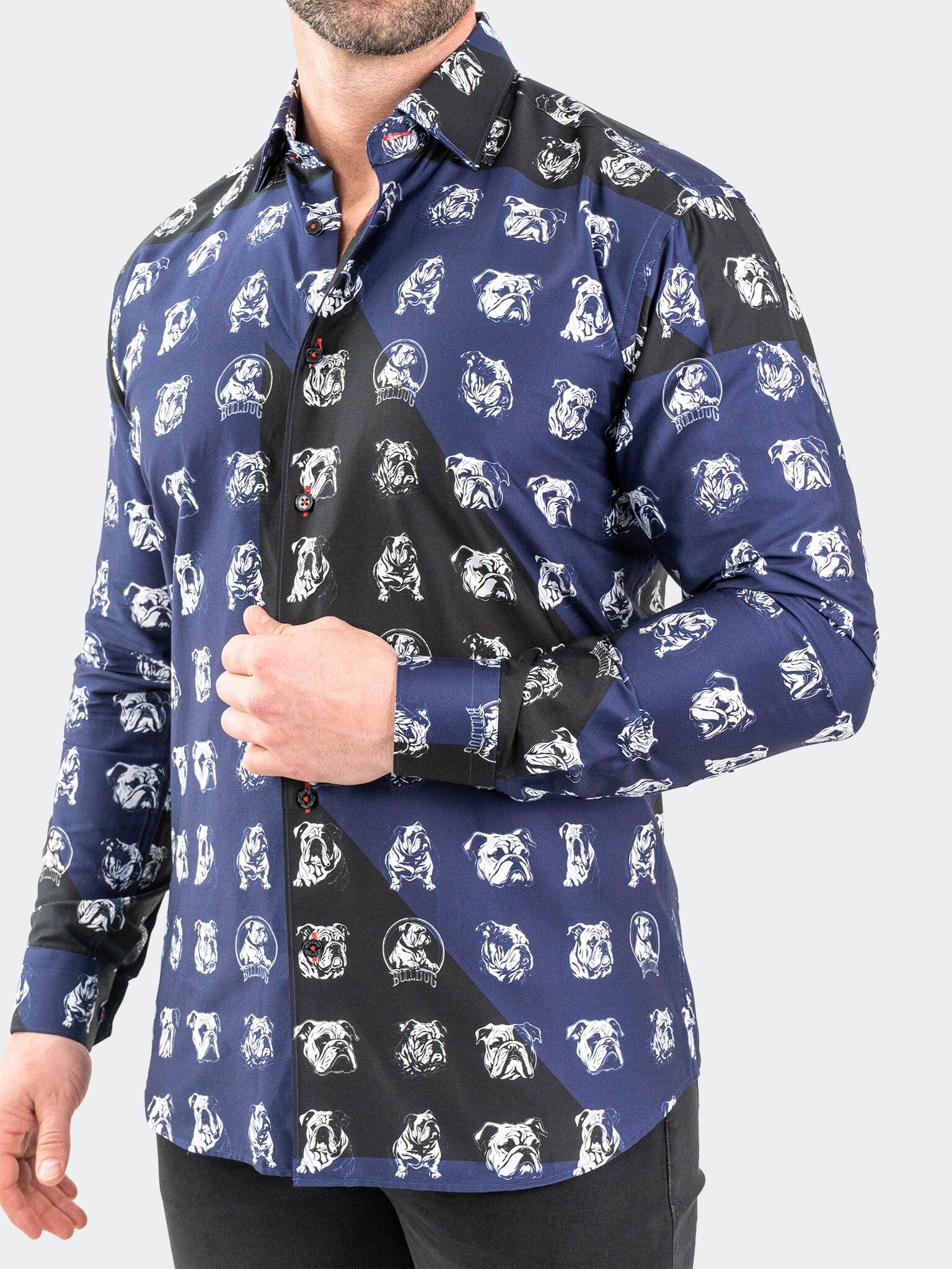 Fibonacci BullDog Navy Shirt