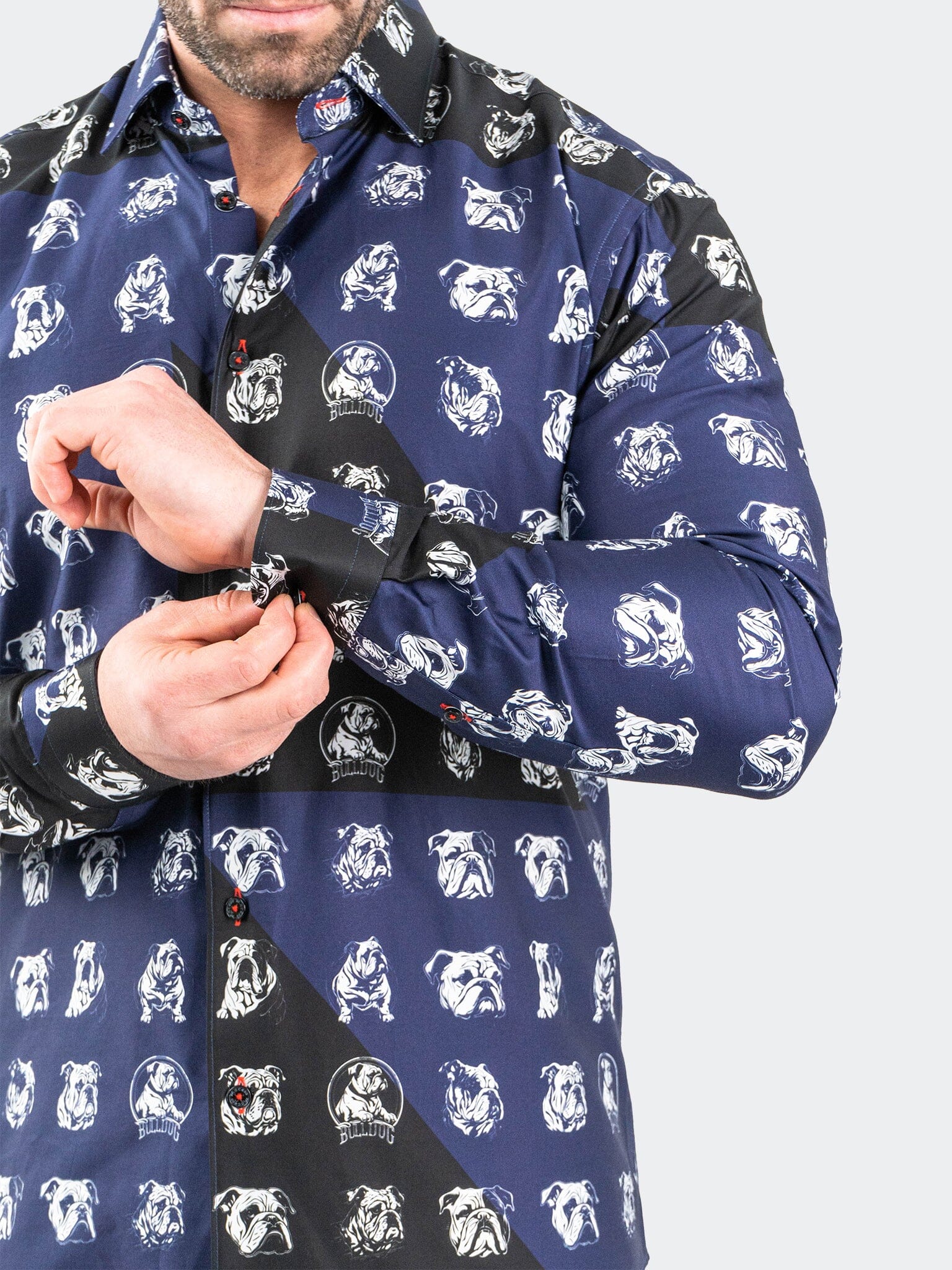 Fibonacci BullDog Navy Shirt