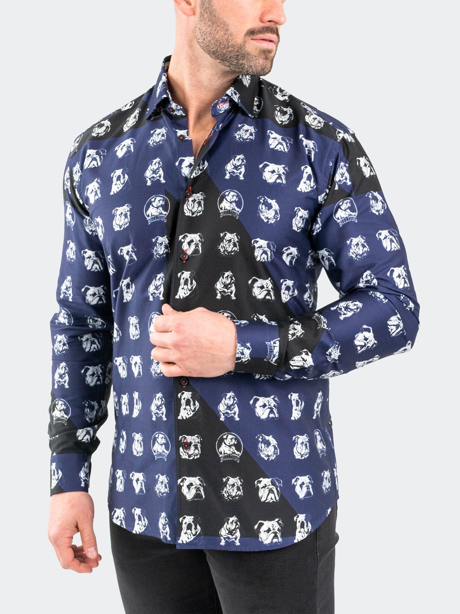 Fibonacci BullDog Navy Shirt