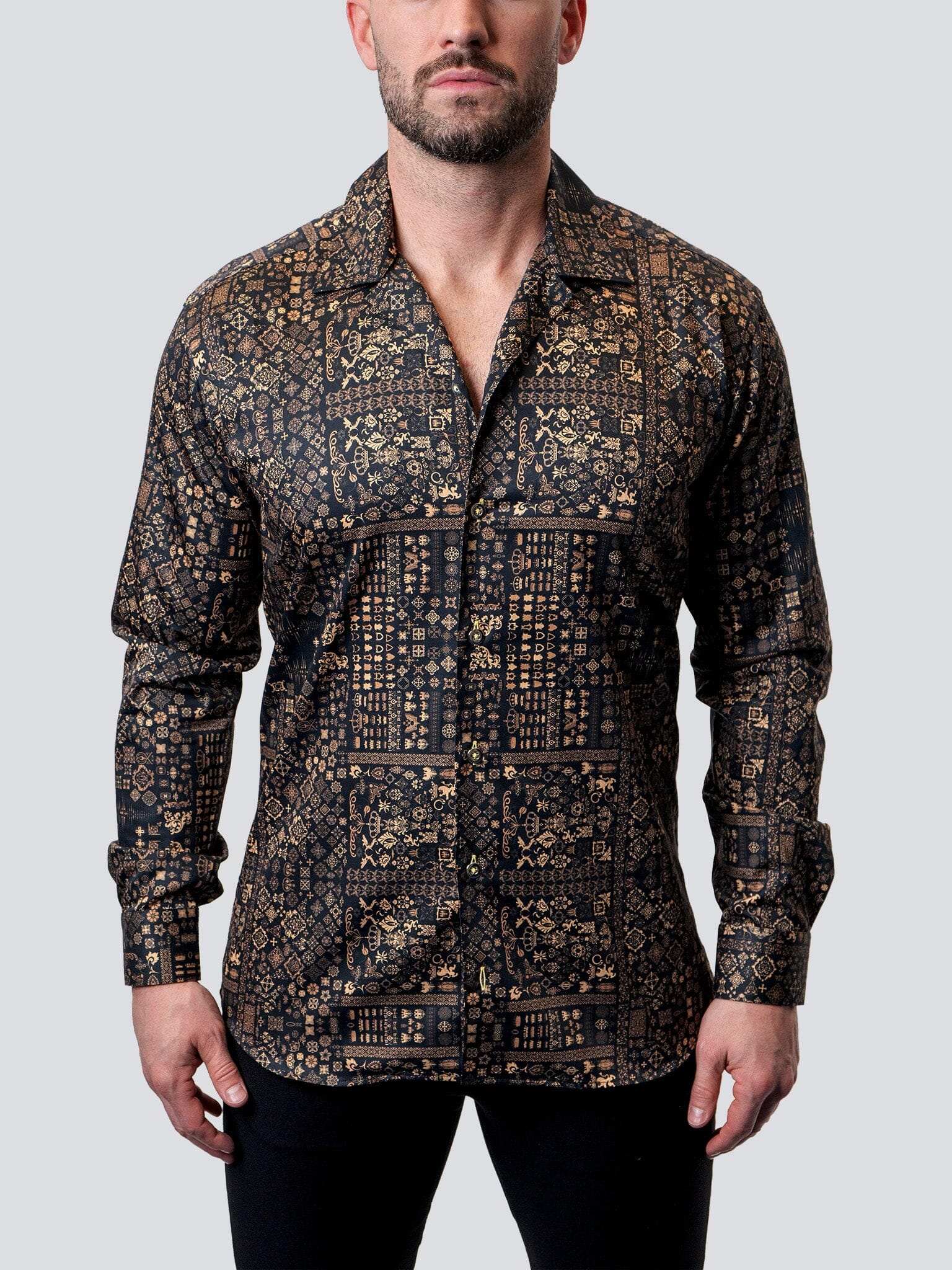 Fibonacci Gold Crown BLK
