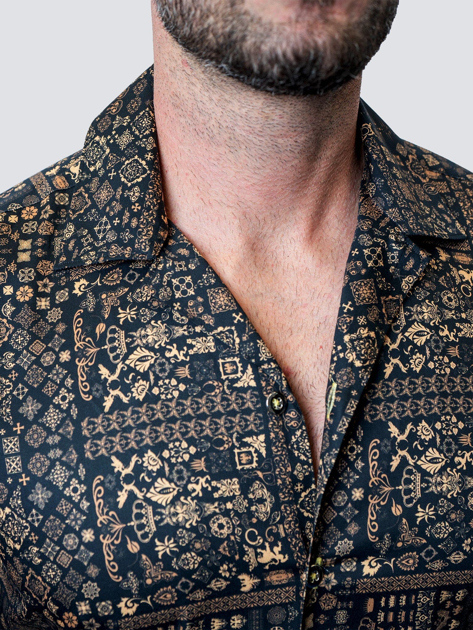 Fibonacci Gold Crown BLK