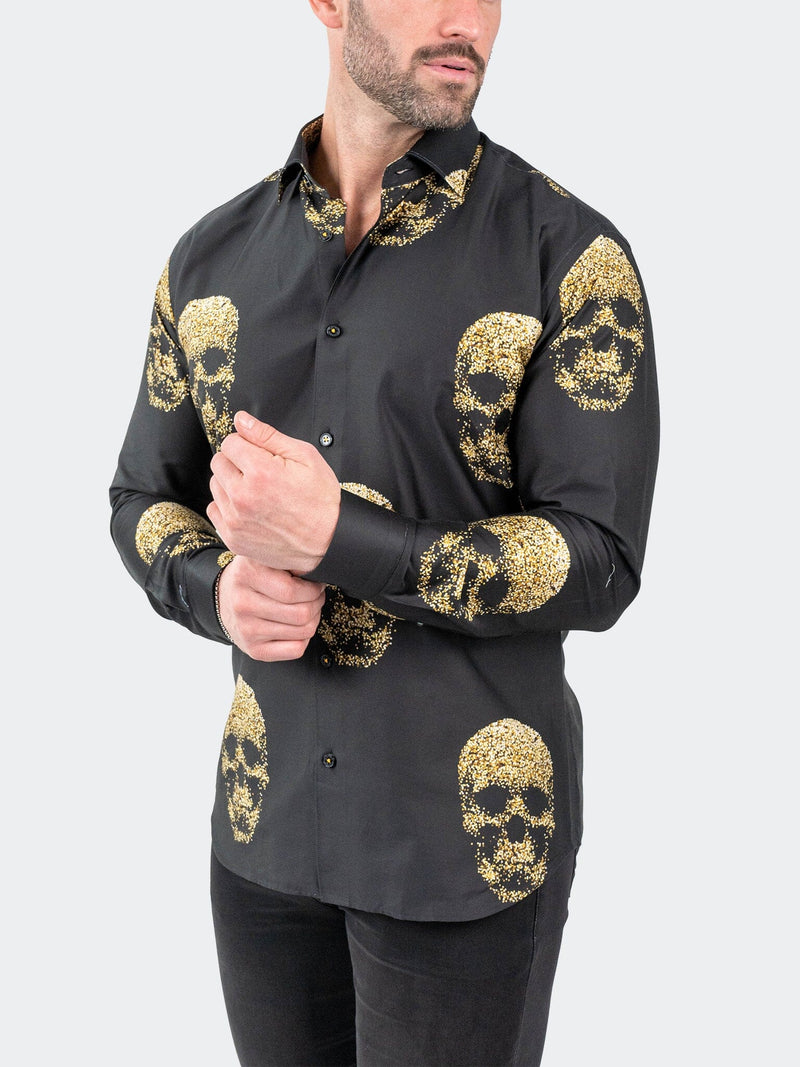 Fibonacci GoldenSkull Black