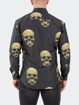 Fibonacci GoldenSkull Black View-8