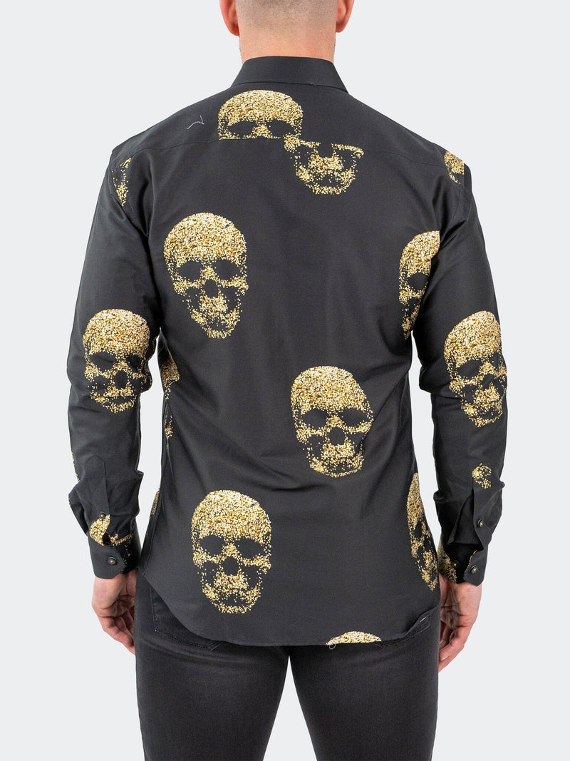 Fibonacci GoldenSkull Black