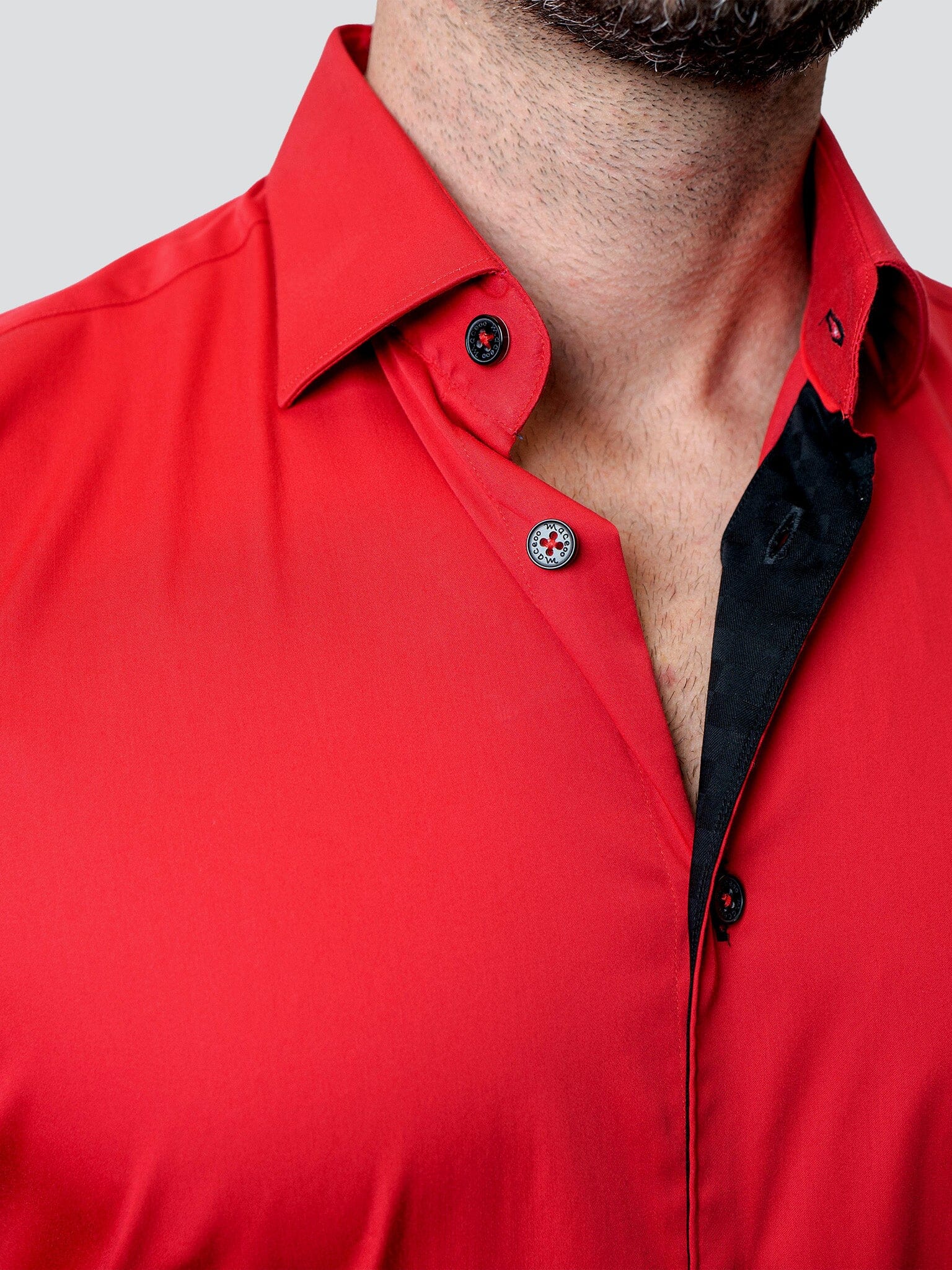 Fibonacci Grenadine Red Shirt
