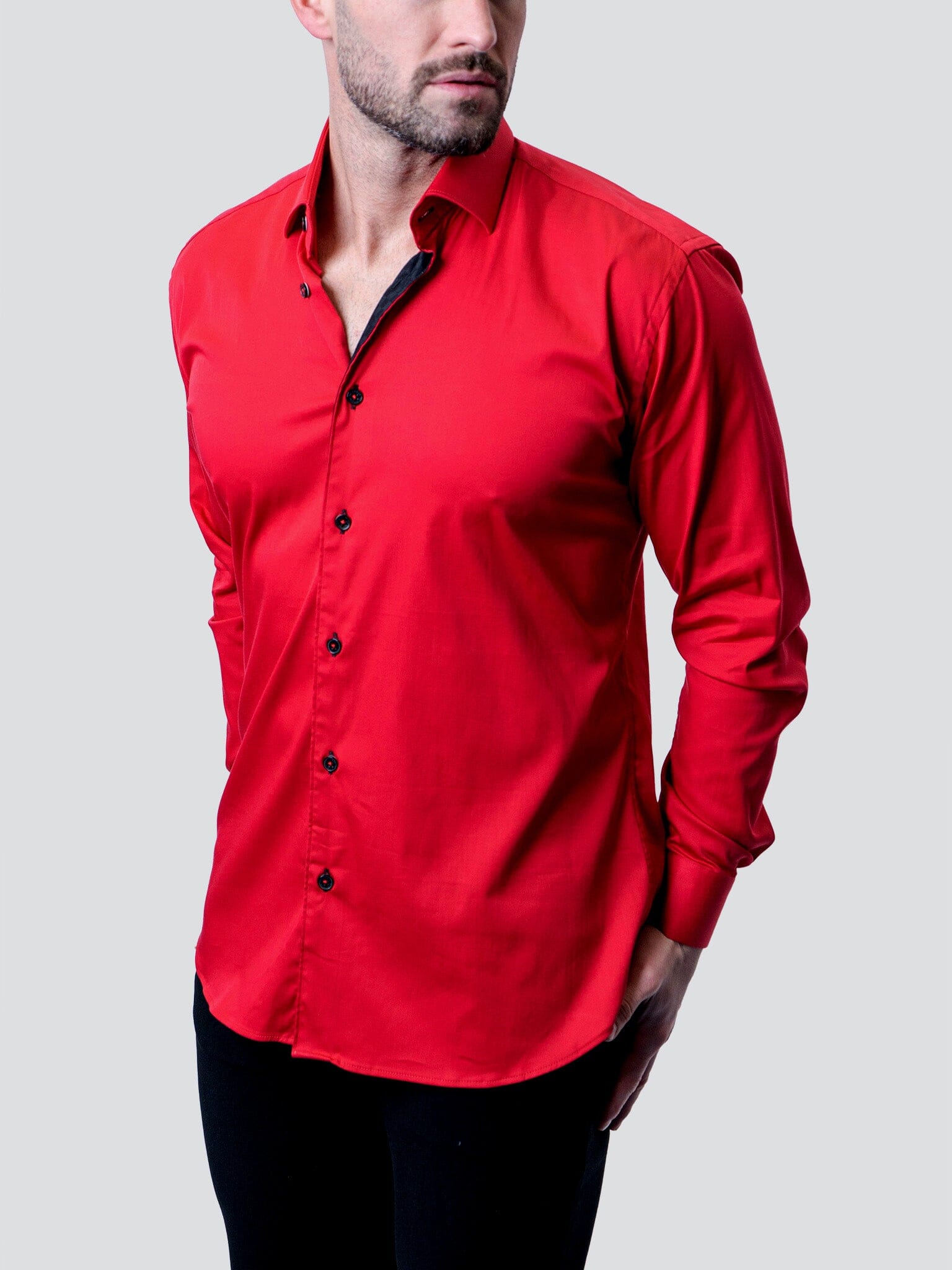 Fibonacci Grenadine Red Shirt