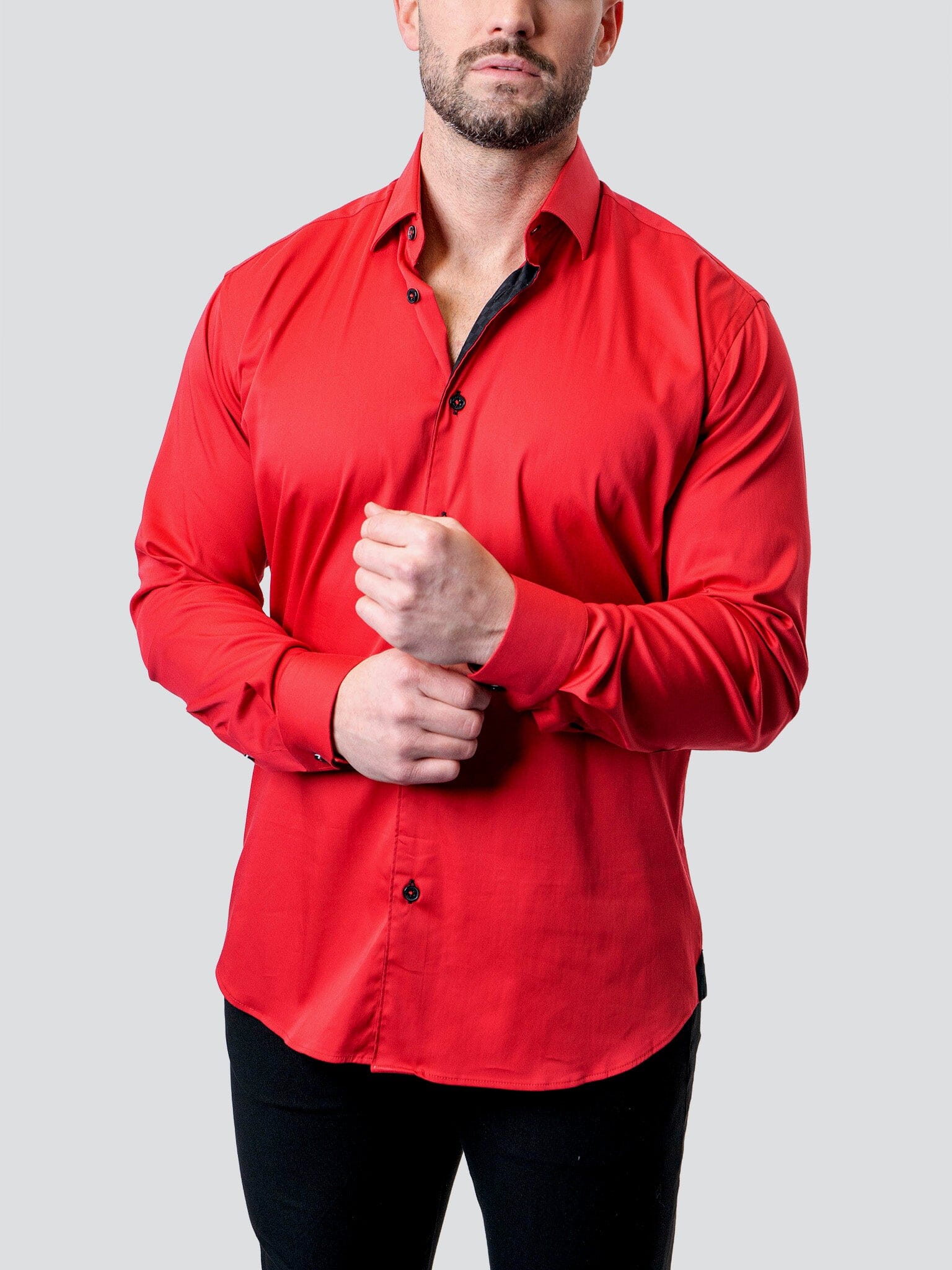 Fibonacci Grenadine Red Shirt