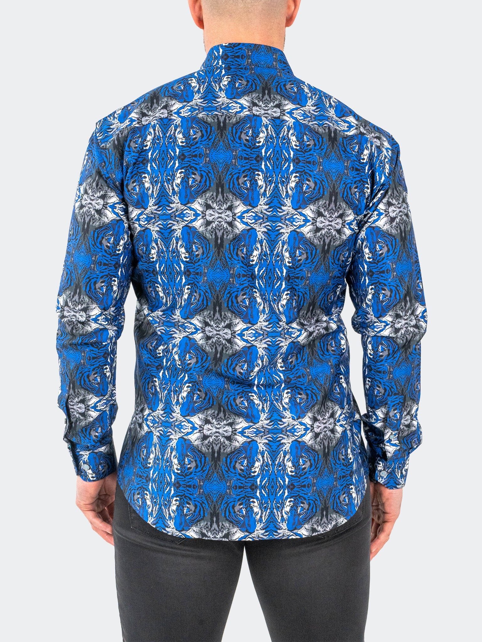 Fibonacci HiddenTiger Blue Shirt