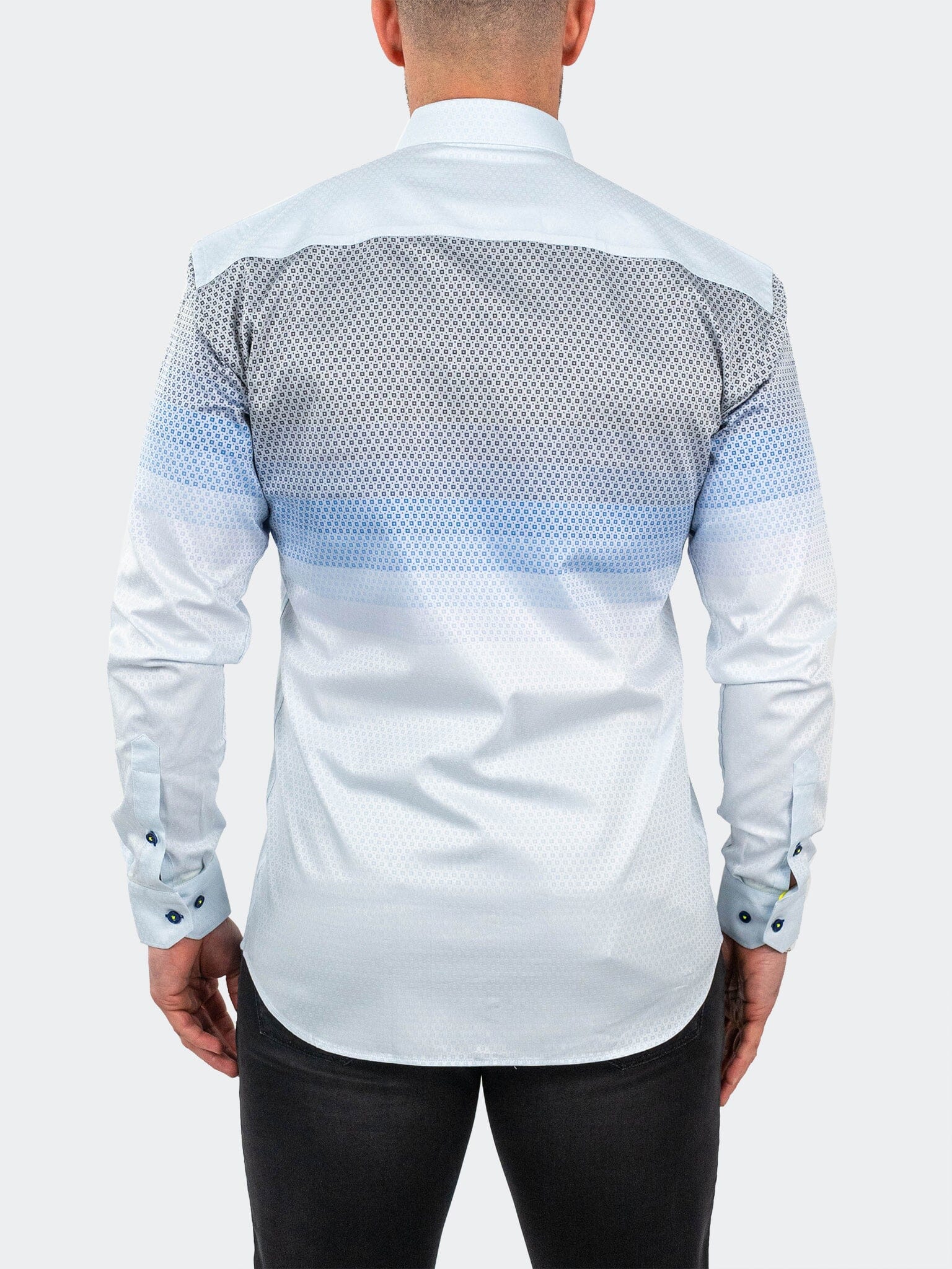 Fibonacci JacqDegrade Blue Shirt