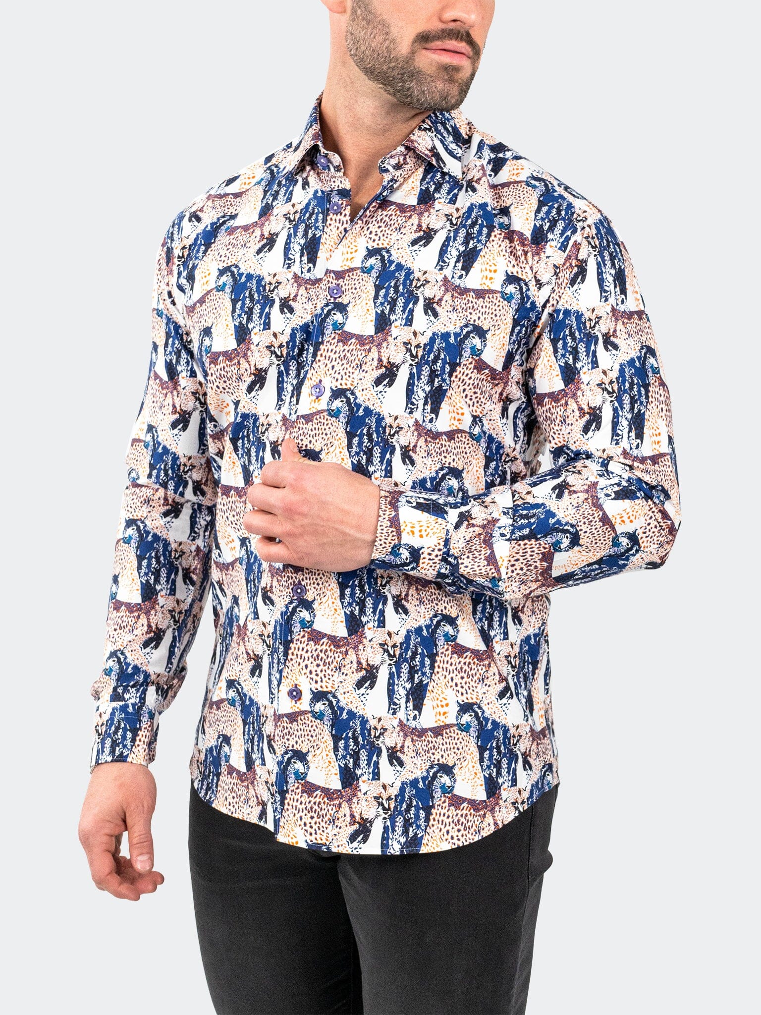 Fibonacci Leopard White