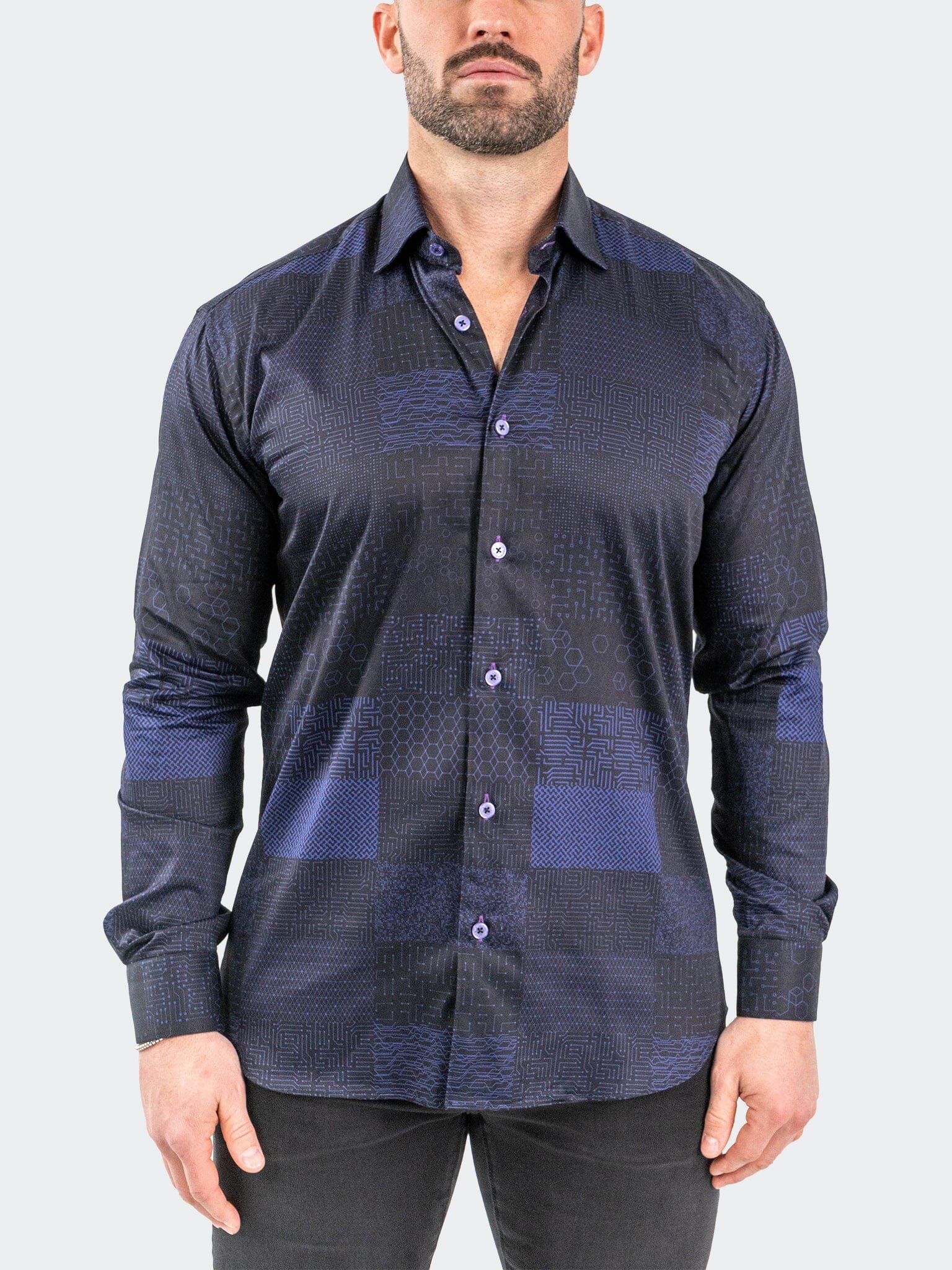 Fibonacci Metaversee Black Shirt