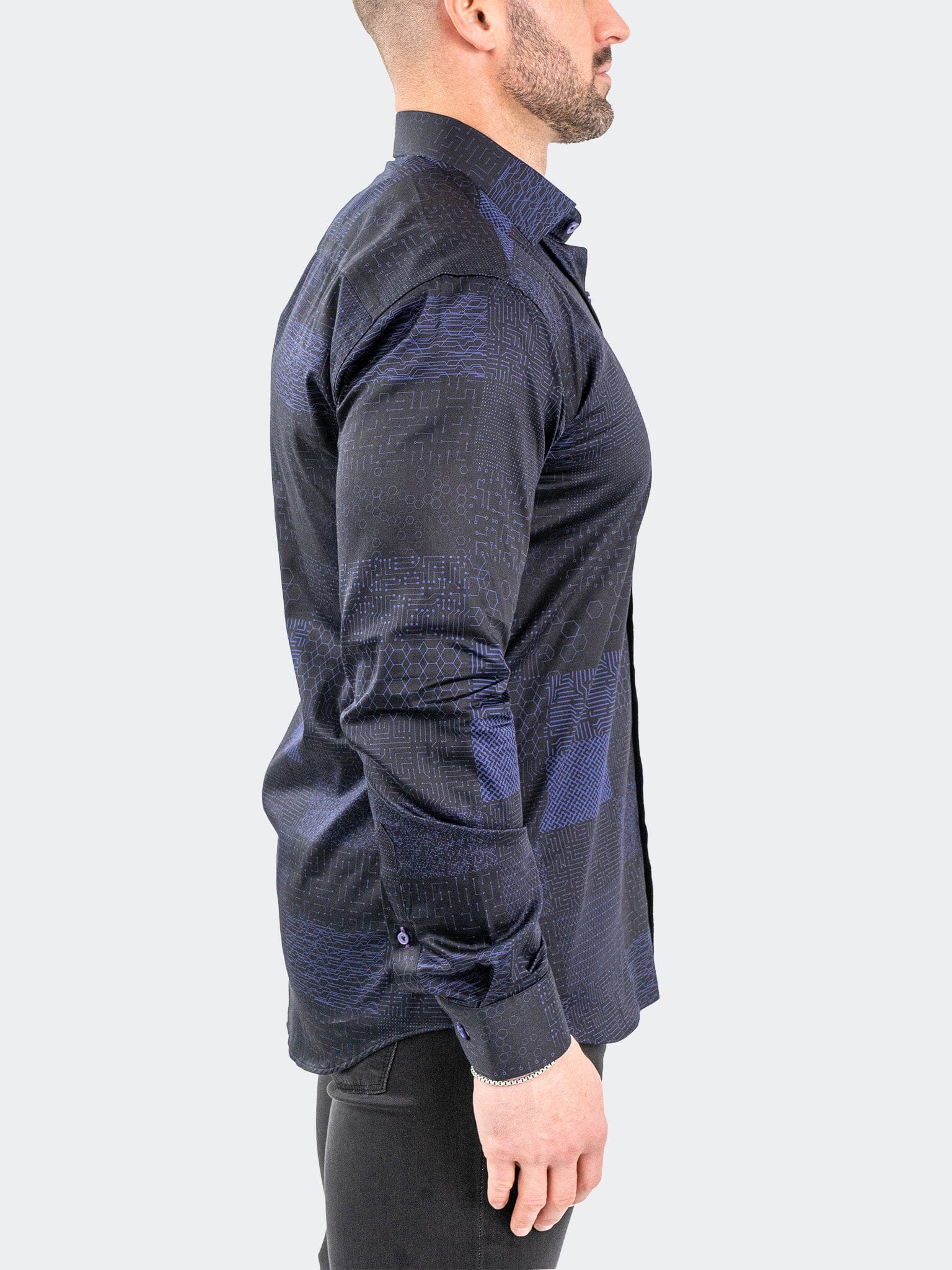 Fibonacci Metaversee Black Shirt