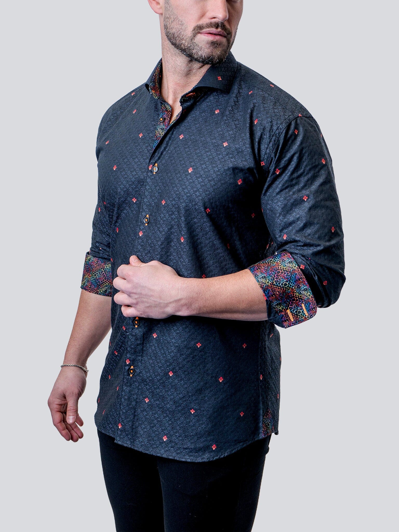 Eins Micro Paisley BLK