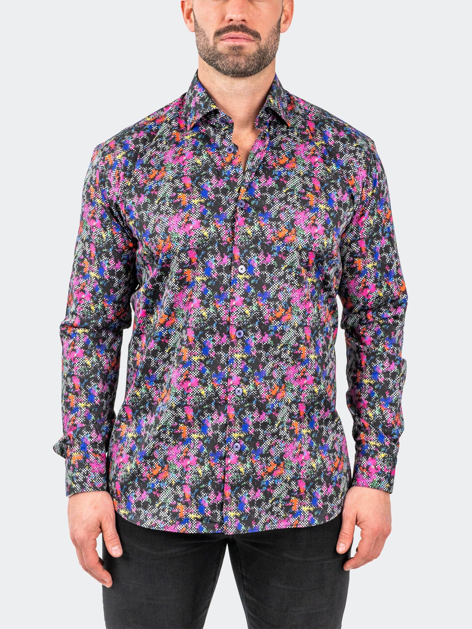 Fibonacci Nineties Black Shirt